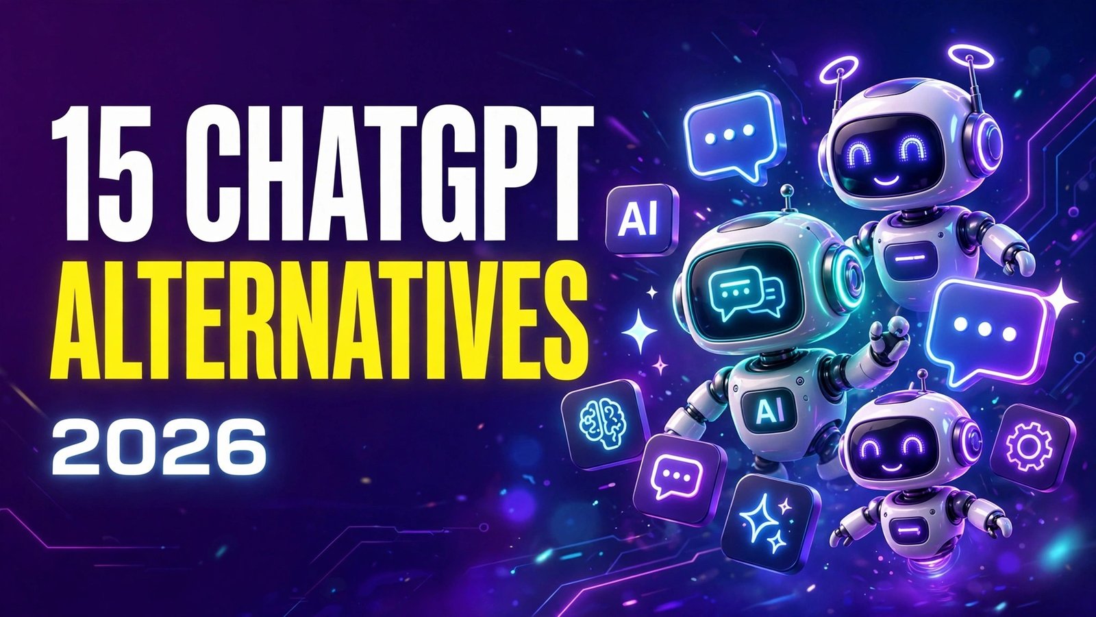ChatGPT alternatives in 2026 — 15 best AI assistants compared