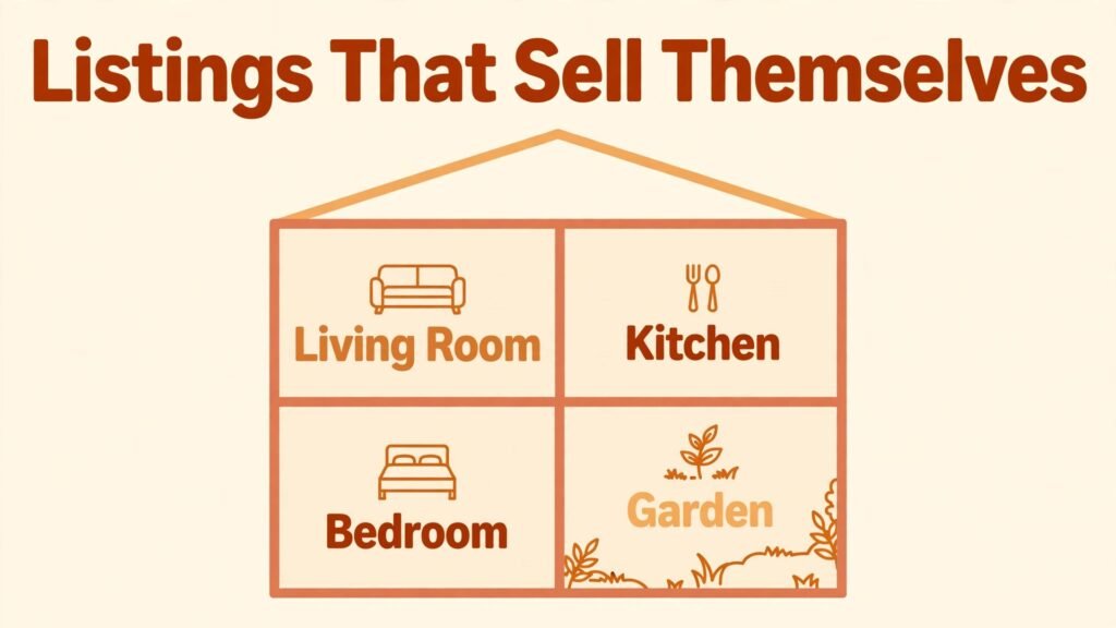 Use AI for real estate listing descriptions thumbnail with labelled house diagram