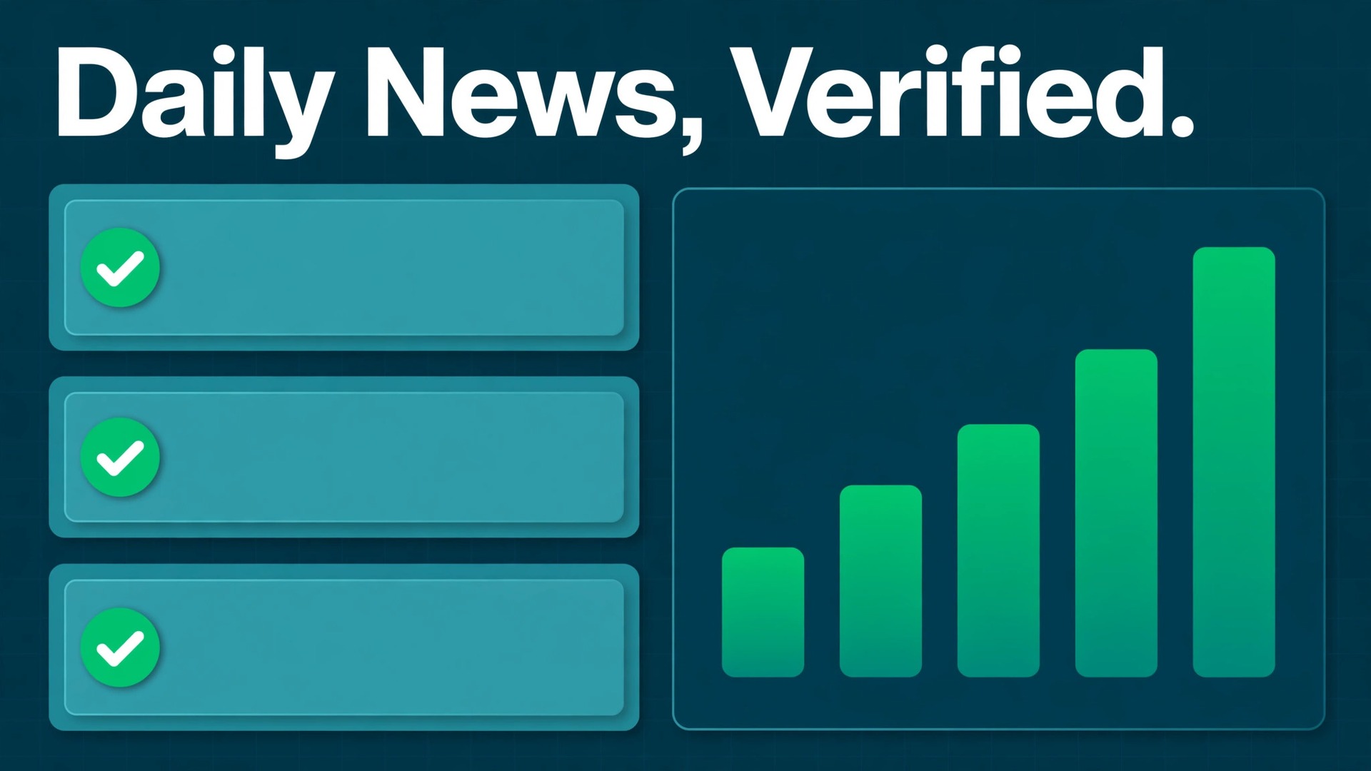 Use Perplexity for news research daily thumbnail with a verified news dashboard