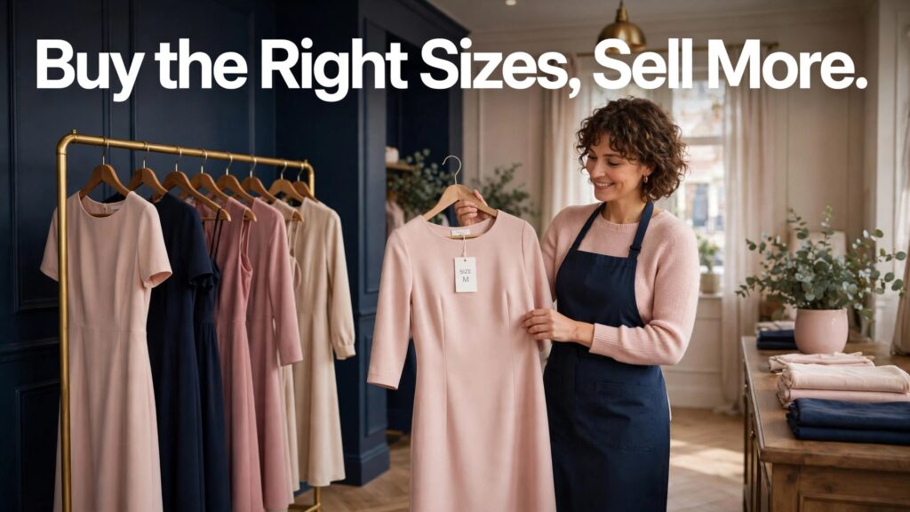 Use AI for boutique inventory planning thumbnail with a boutique rail showing size and reorder decisions