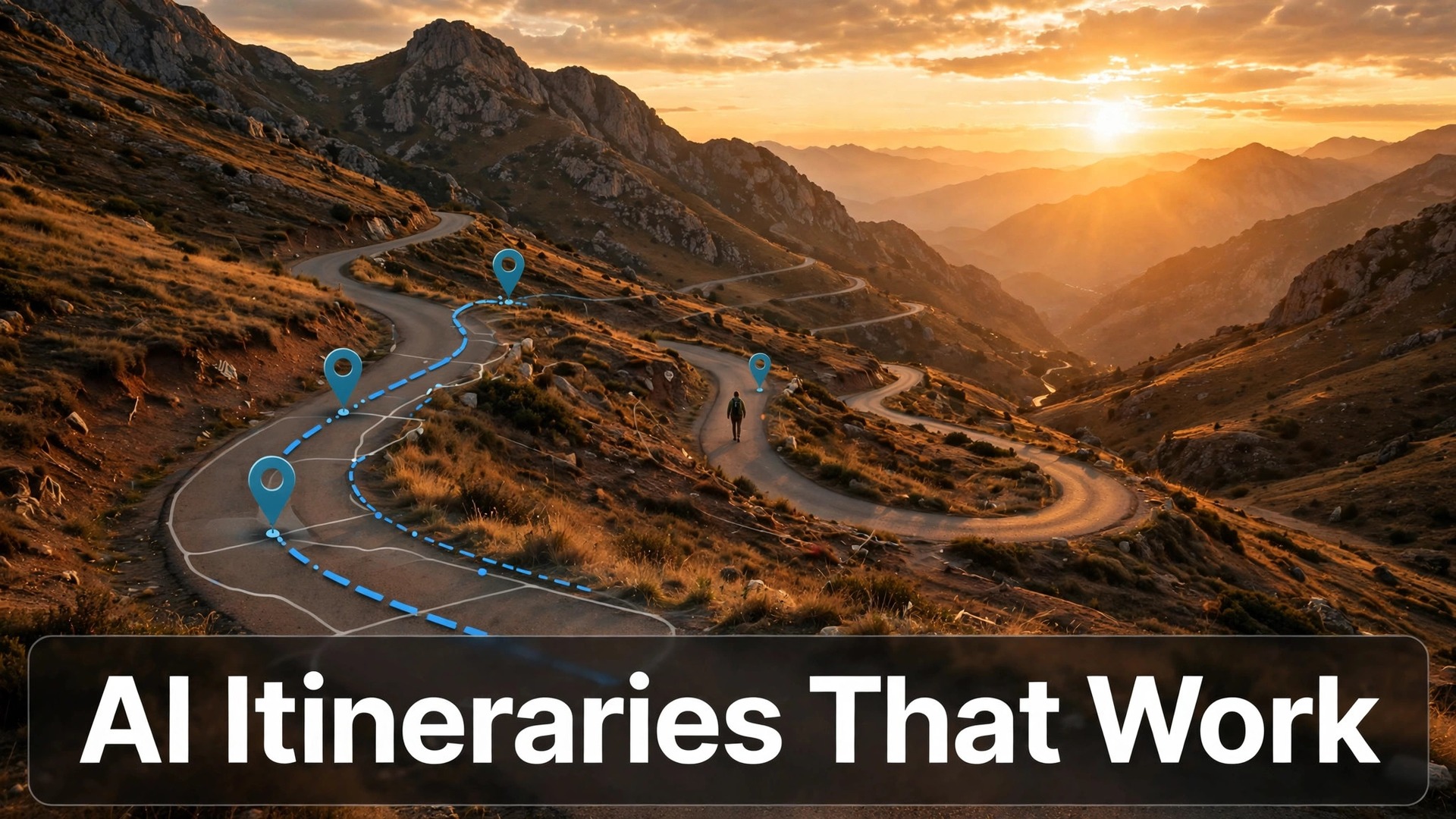 Use AI for travel agency itinerary building thumbnail with a decision guide comparing hand-built and AI-assisted trips