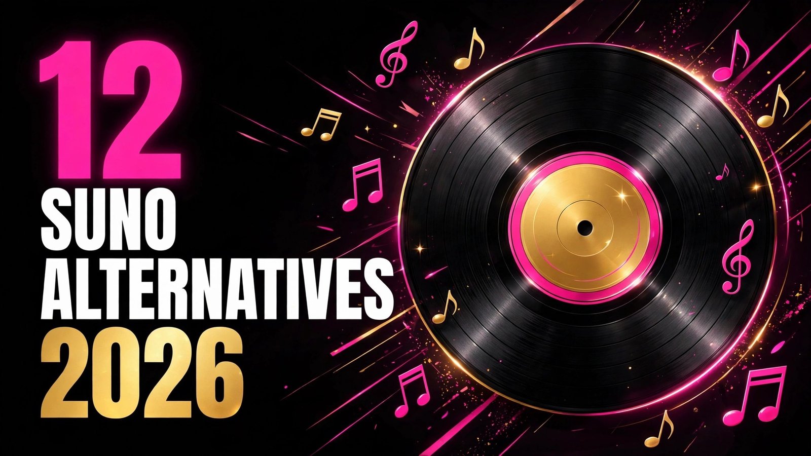 Suno alternatives in 2026, 12 best AI music tools for songs, scoring and background music