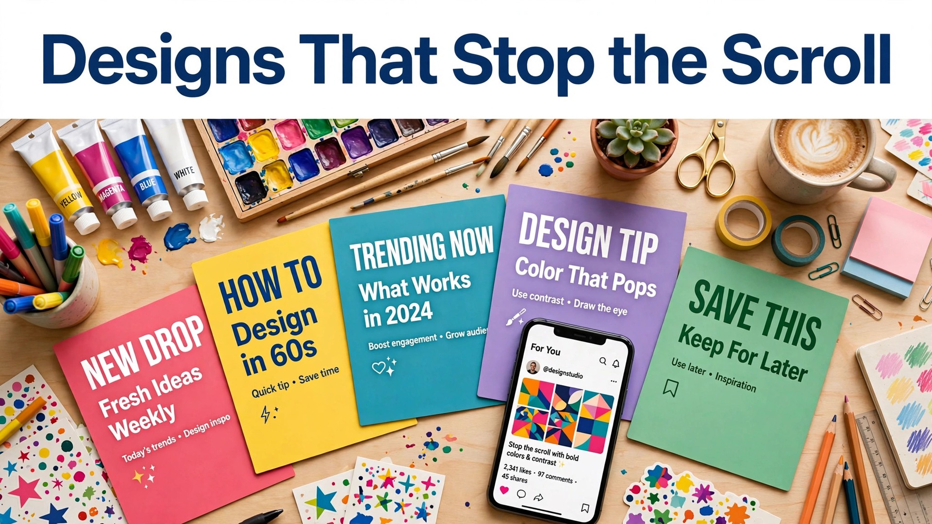 best social media design tools thumbnail showing comparison visual of the top tools
