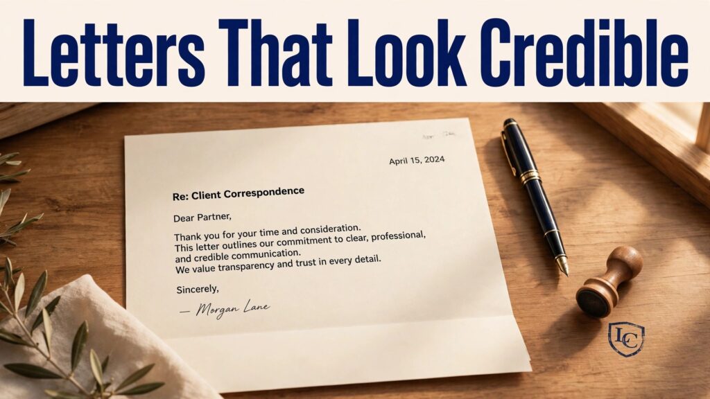 best letterhead makers thumbnail showing comparison visual of letterhead styles for different industries