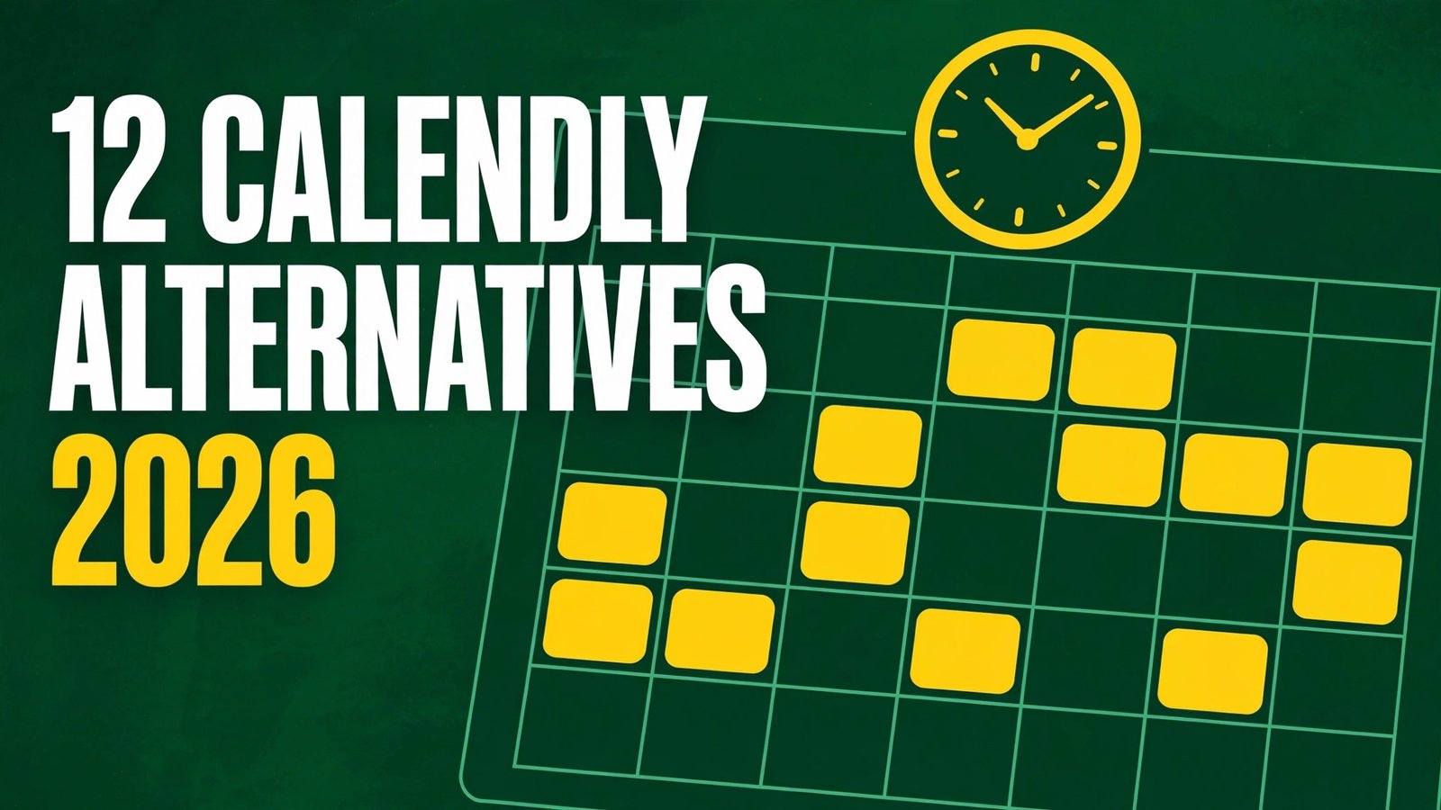 Calendly alternatives in 2026, 12 best scheduling tools for sales teams, freelancers and service businesses