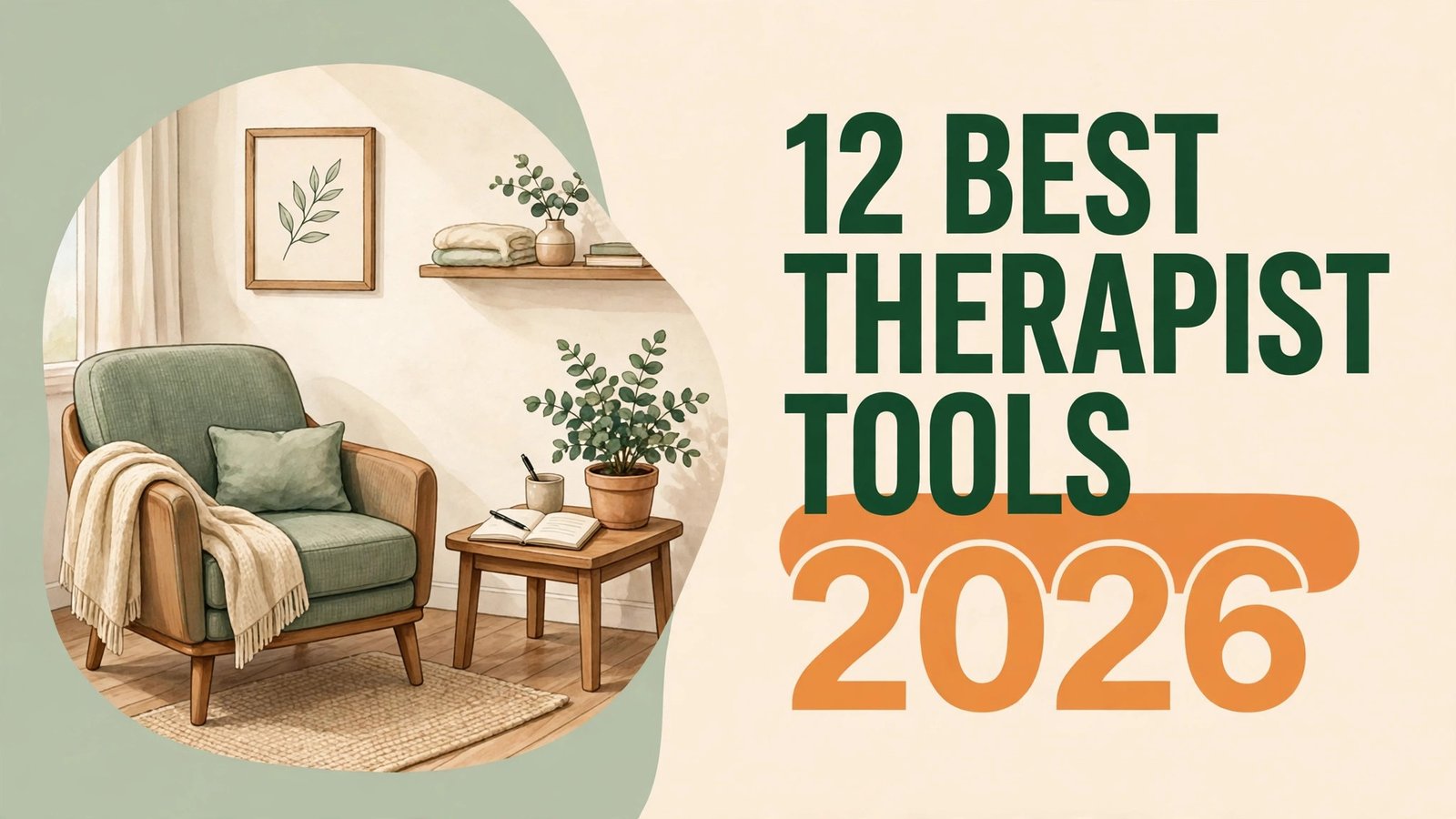 Best AI tools for therapists in 2026, 12 tools for notes, scheduling, billing and support
