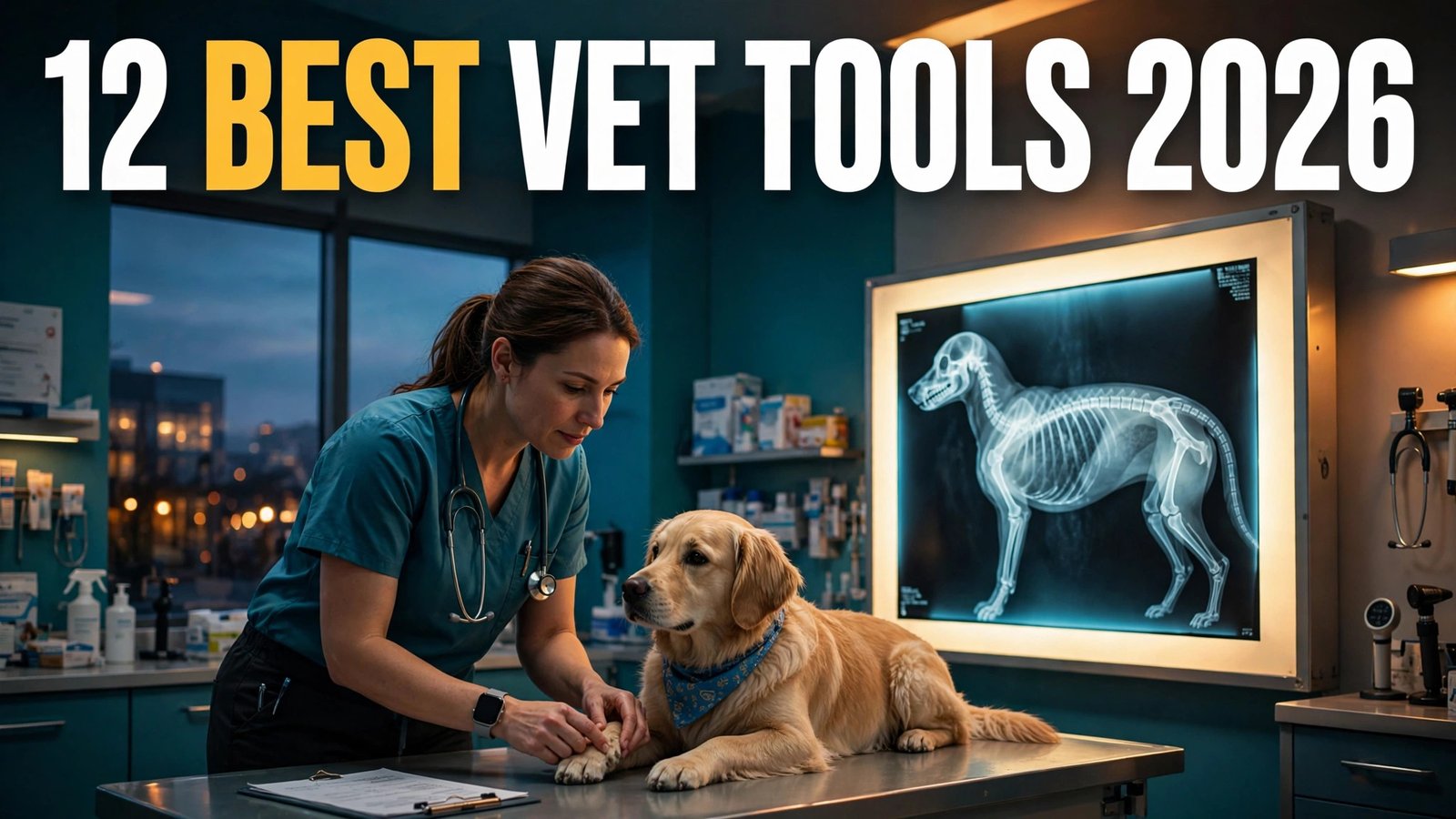 Best AI tools for veterinarians in 2026, 12 tools for imaging, records, booking and billing