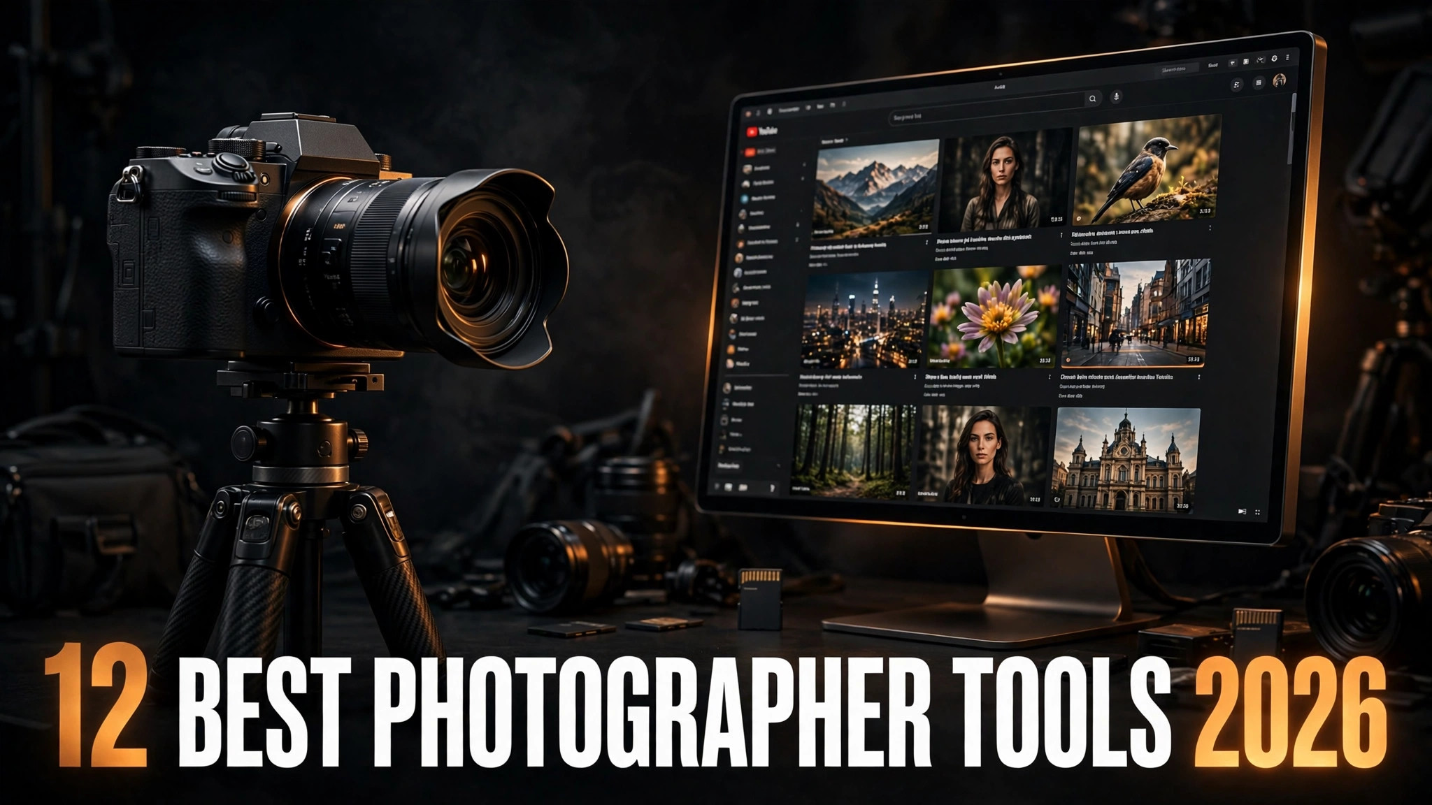 Best AI tools for photographers in 2026, 12 tools for editing, retouching, galleries and bookings