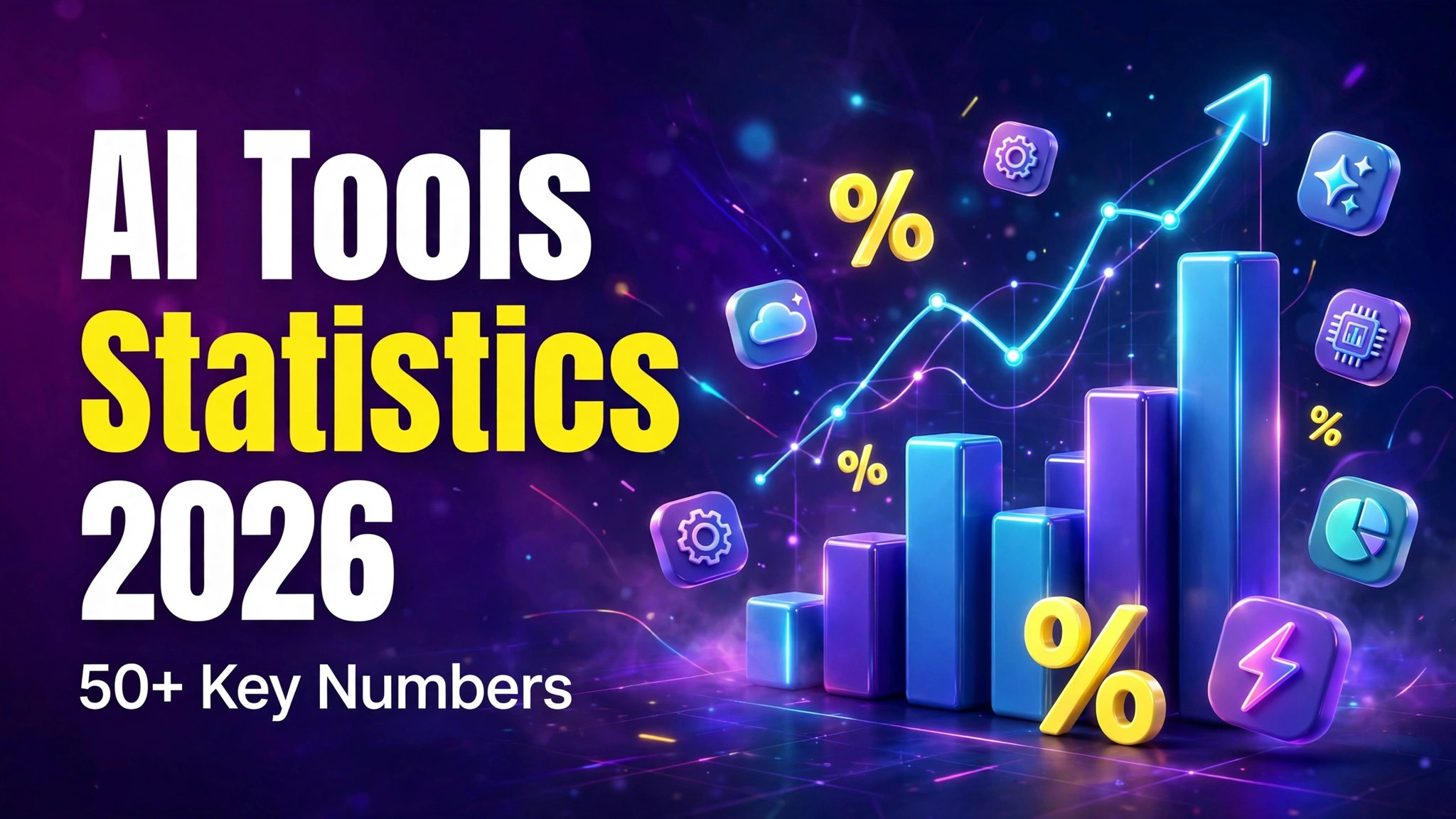 AI tools statistics 2026 — adoption, market size and trends
