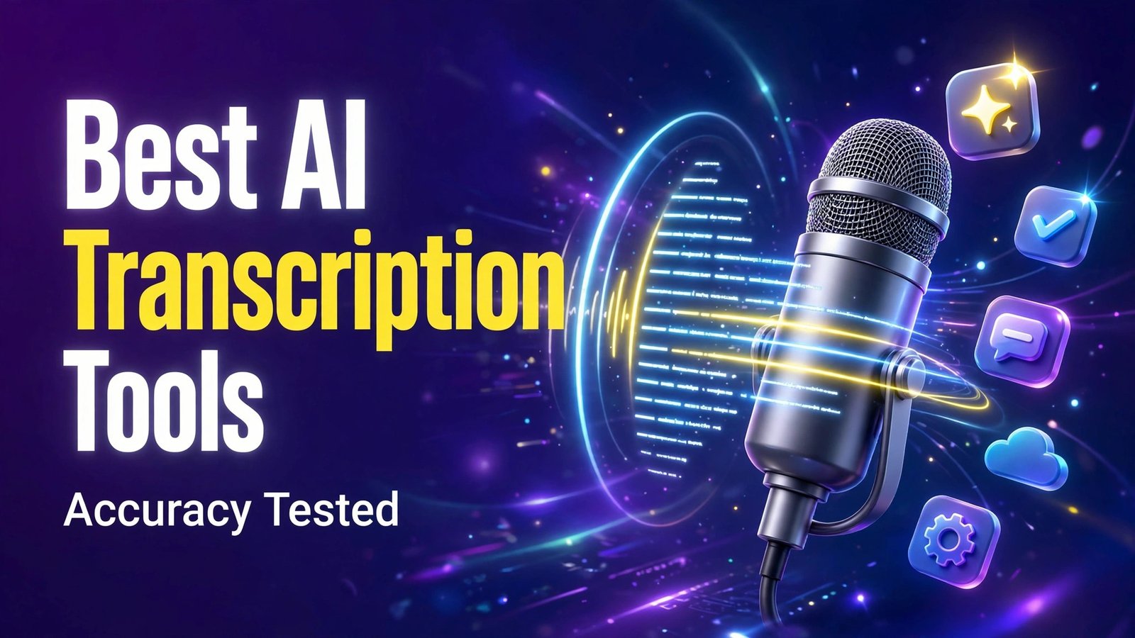 Best AI transcription tools converting audio to text in 2026