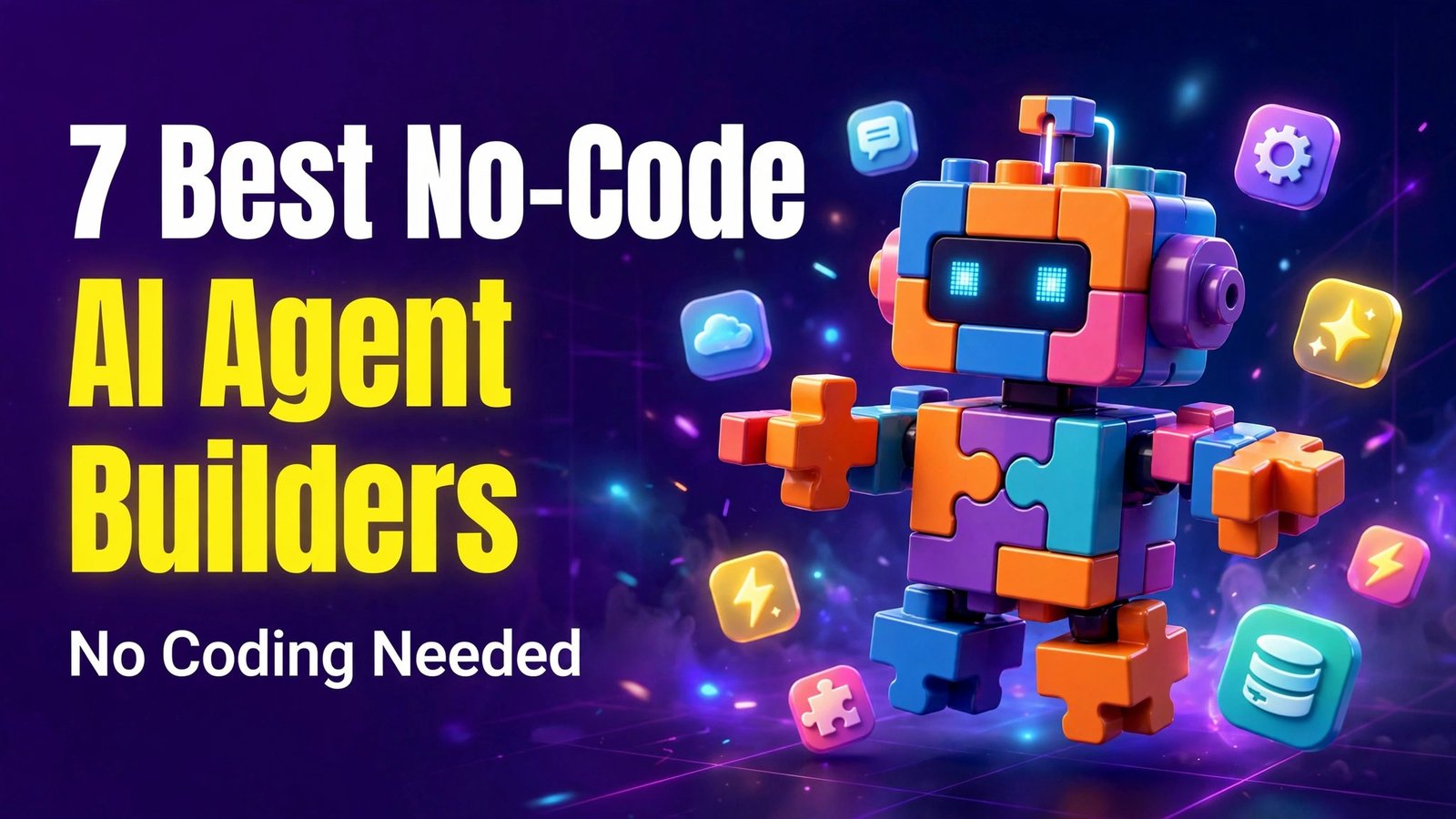 Best no-code AI agent builders compared 2026
