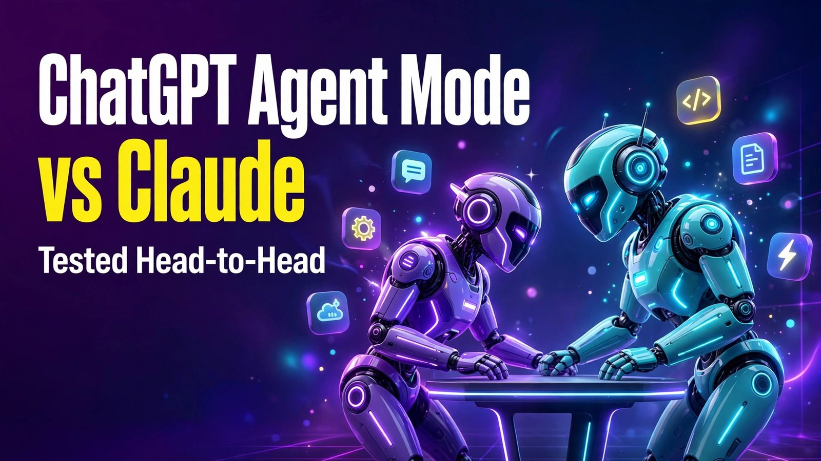 ChatGPT agent mode vs Claude comparison 2026