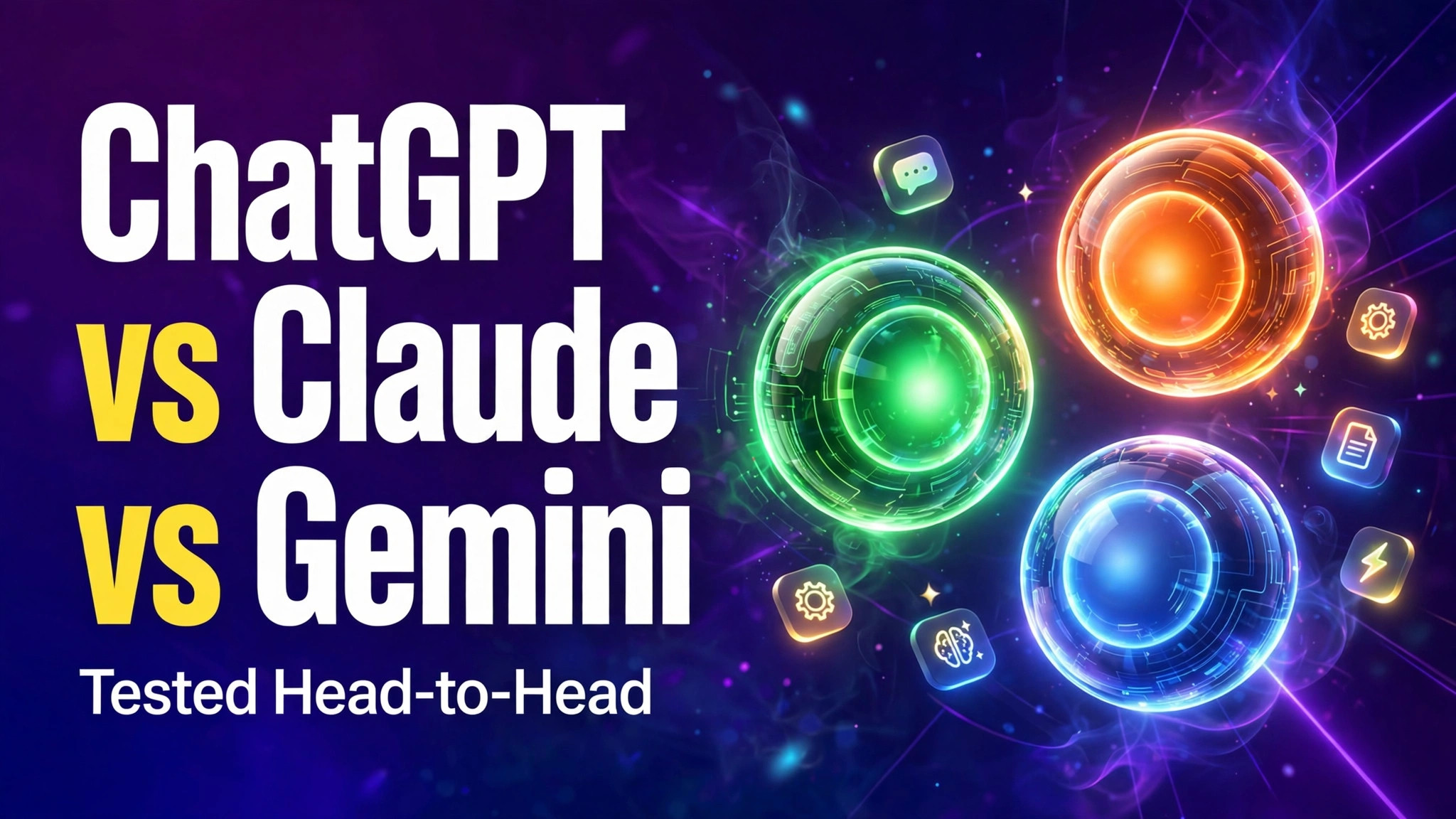 ChatGPT vs Claude vs Gemini comparison 2026 — which AI chatbot should you pay for