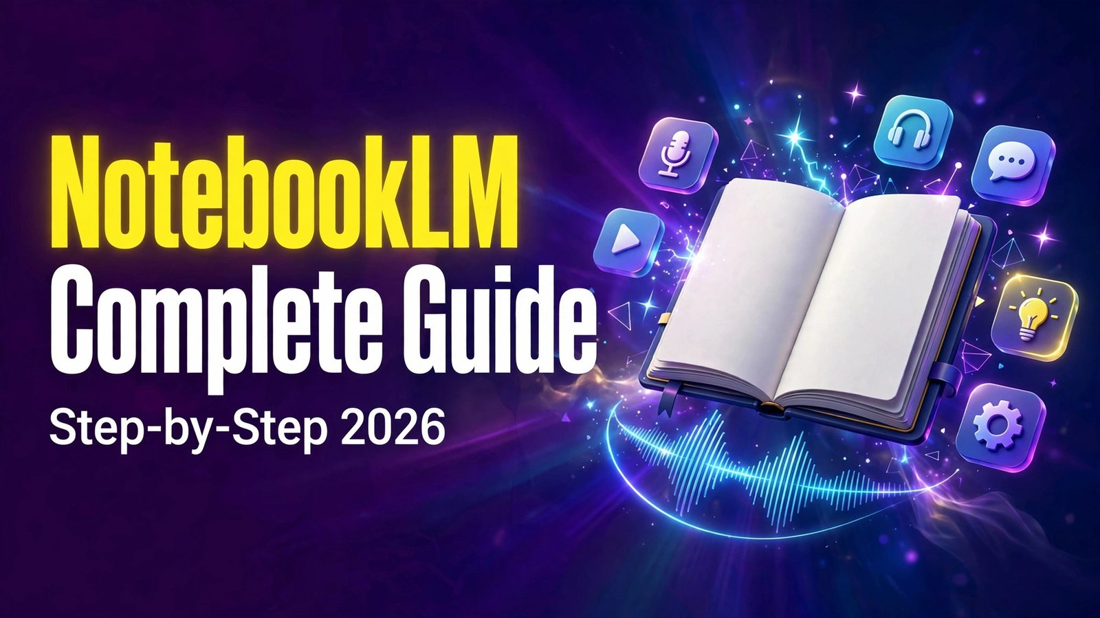 NotebookLM complete guide 2026 — how to use Google NotebookLM