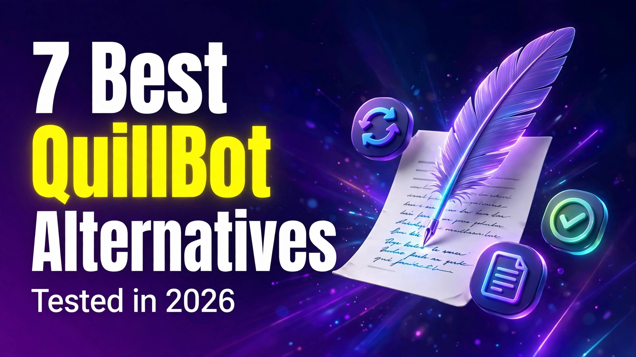 QuillBot alternatives compared 2026 — seven tools tested head-to-head