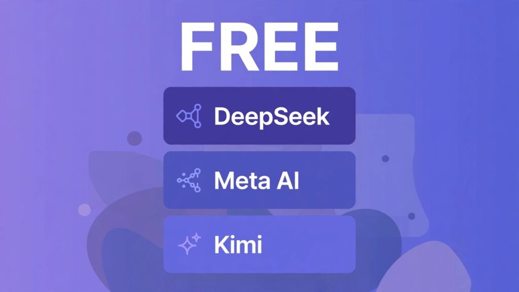 Best free ChatGPT alternatives — DeepSeek, Meta AI and Kimi