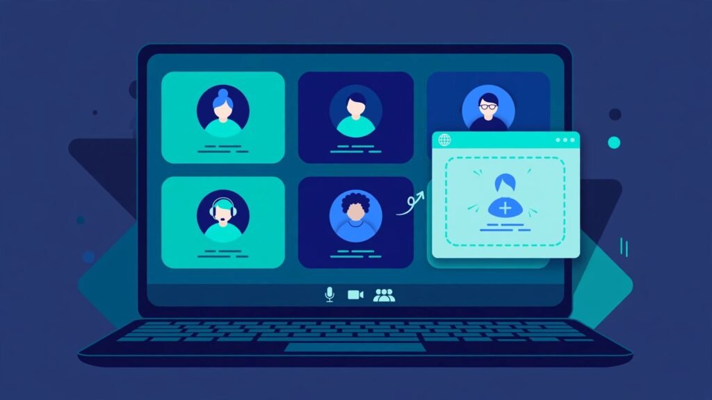 Guest joining a Zoom meeting from a browser link