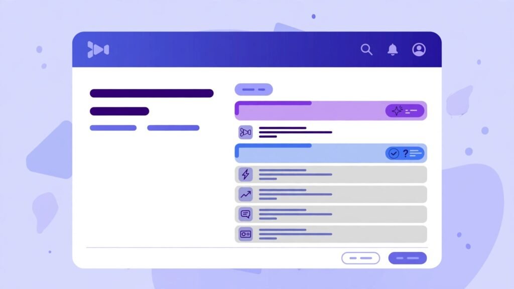 Brainstorming TikTok hooks on a screen