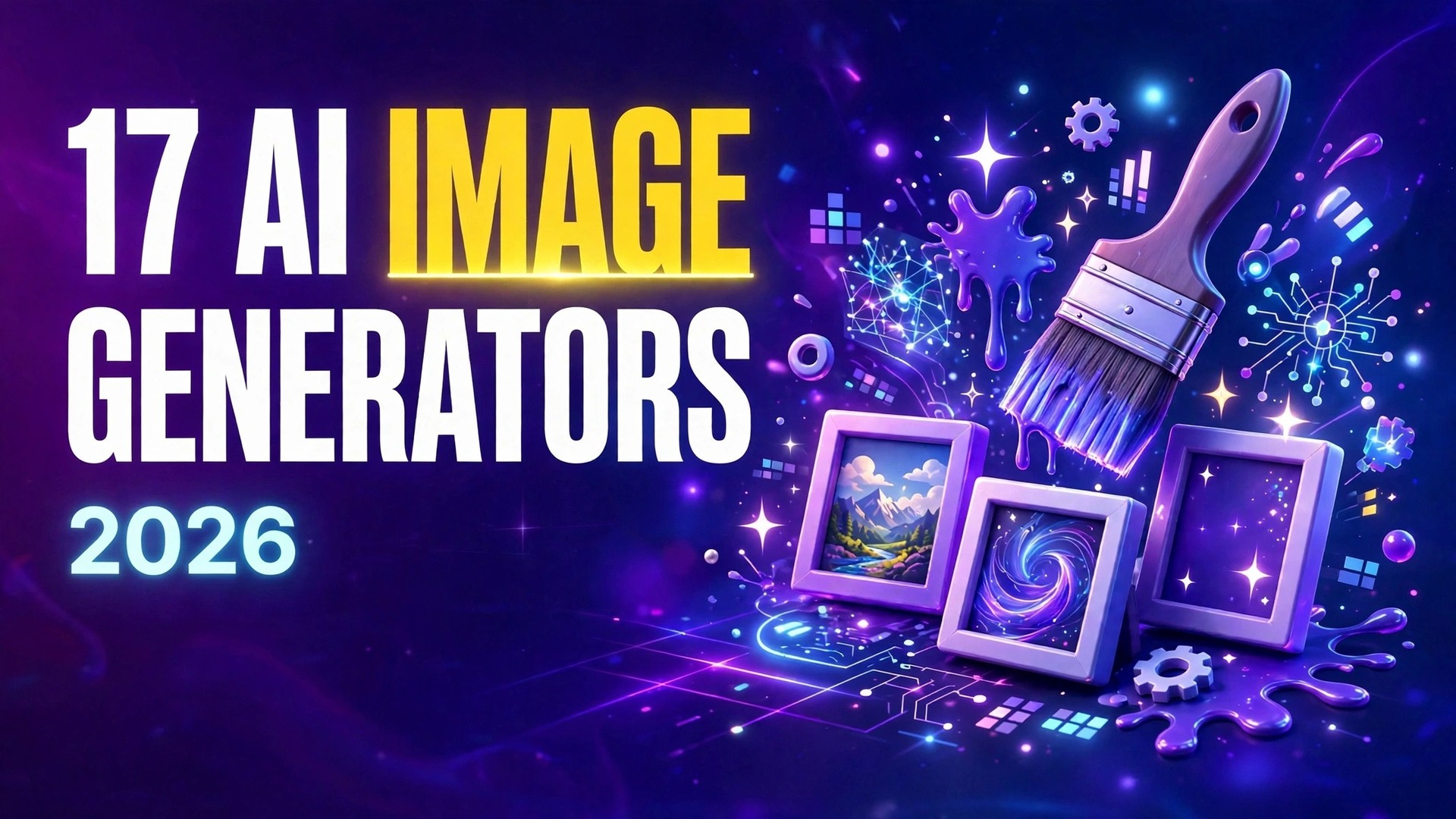 Best AI image generators in 2026 — 17 tools compared