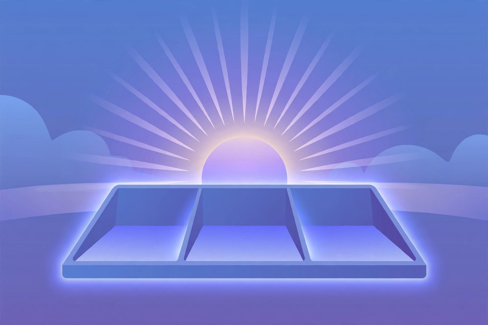 Inbox zero with AI email tools illustration