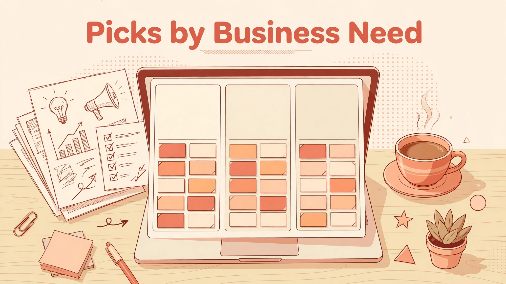 mockup visual: Picks by Business Need