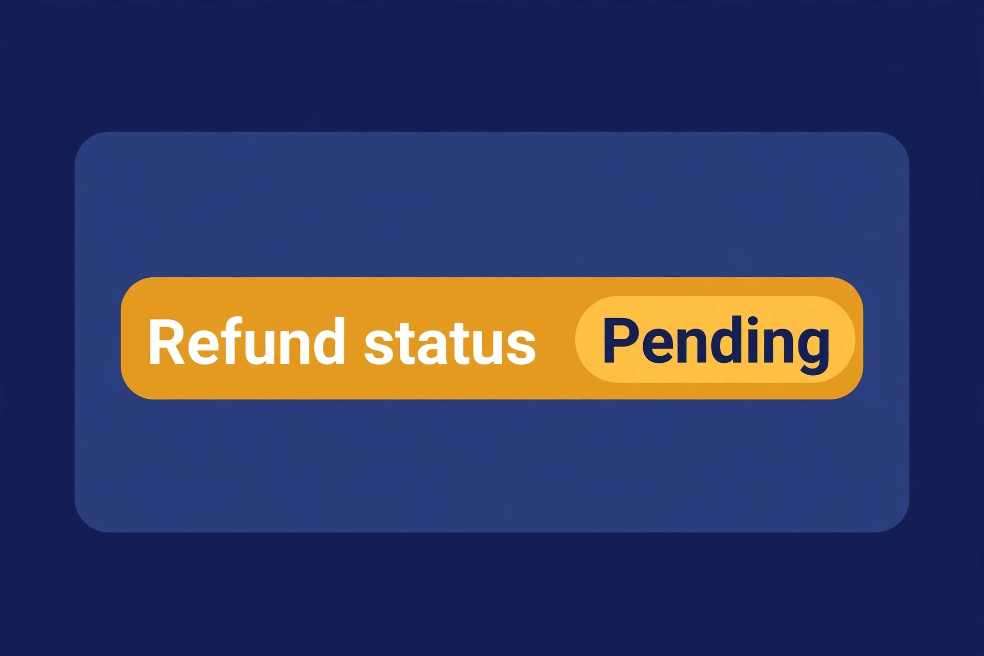 transaction refund status view