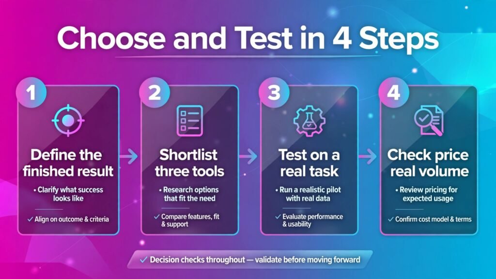 Step by step guide to choosing from Loom alternatives with testing checklist