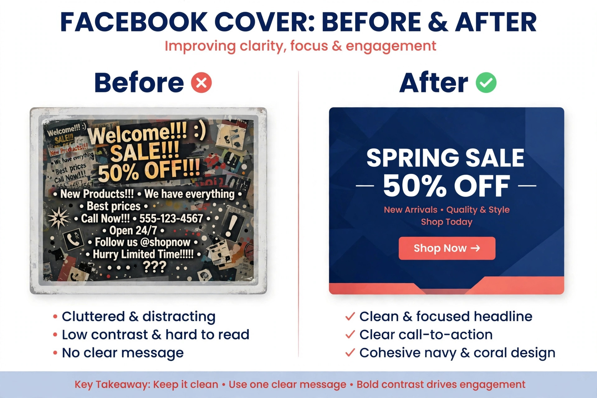 Best Facebook Cover Makers before/after guide image