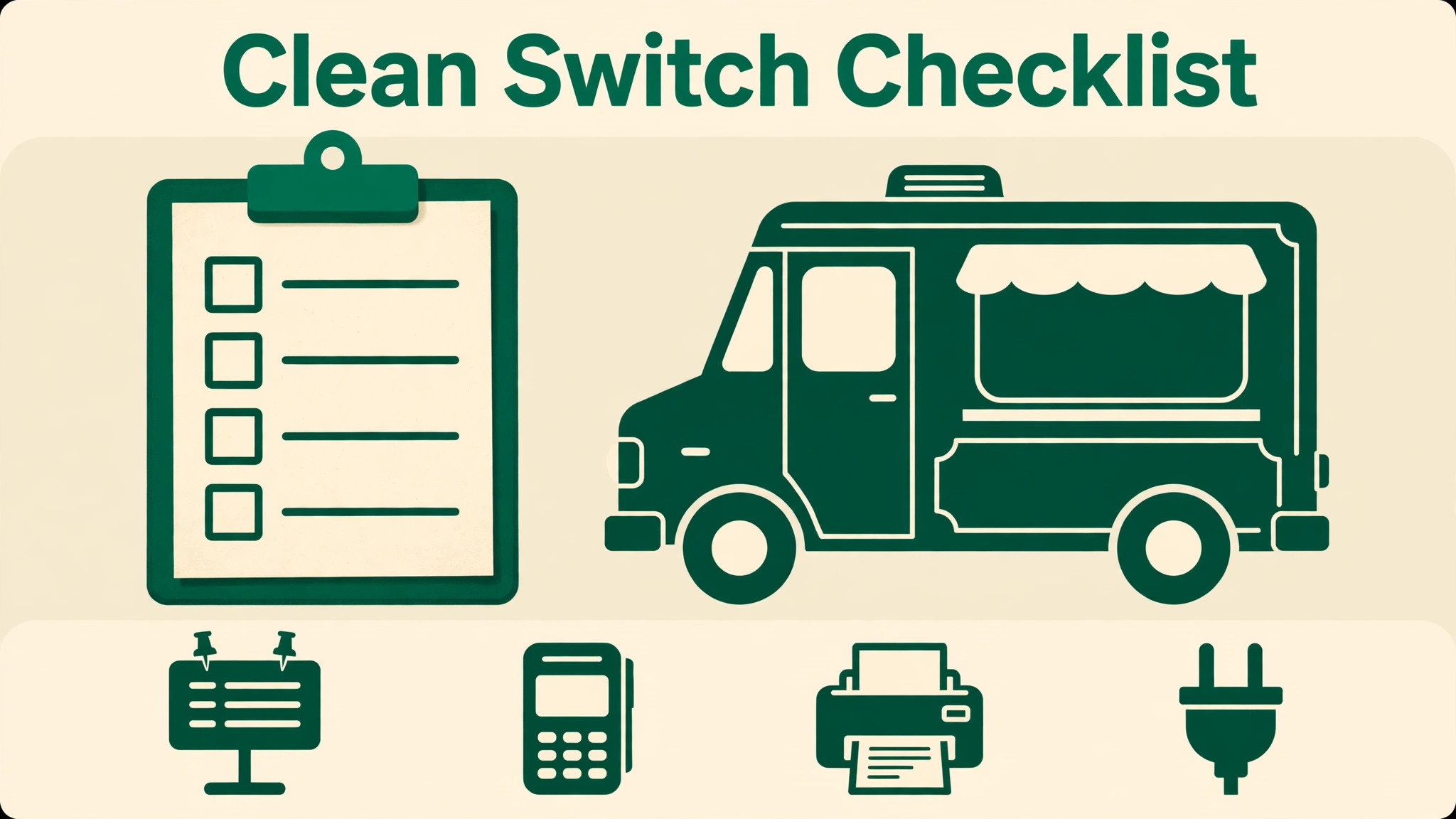 checklist visual: A Clean Switch Plan