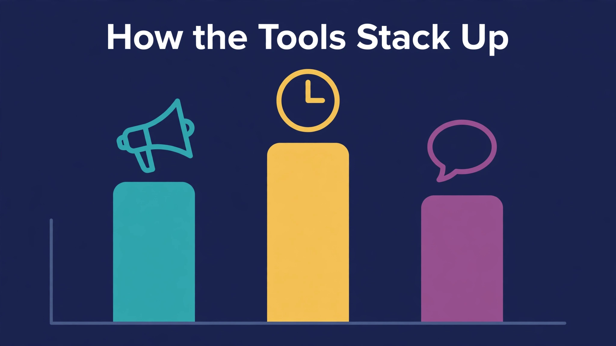 chart visual: How the Tools Stack Up