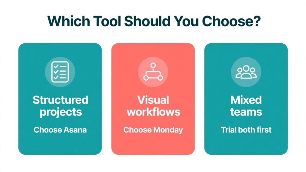 Asana vs Monday decision guide for teams