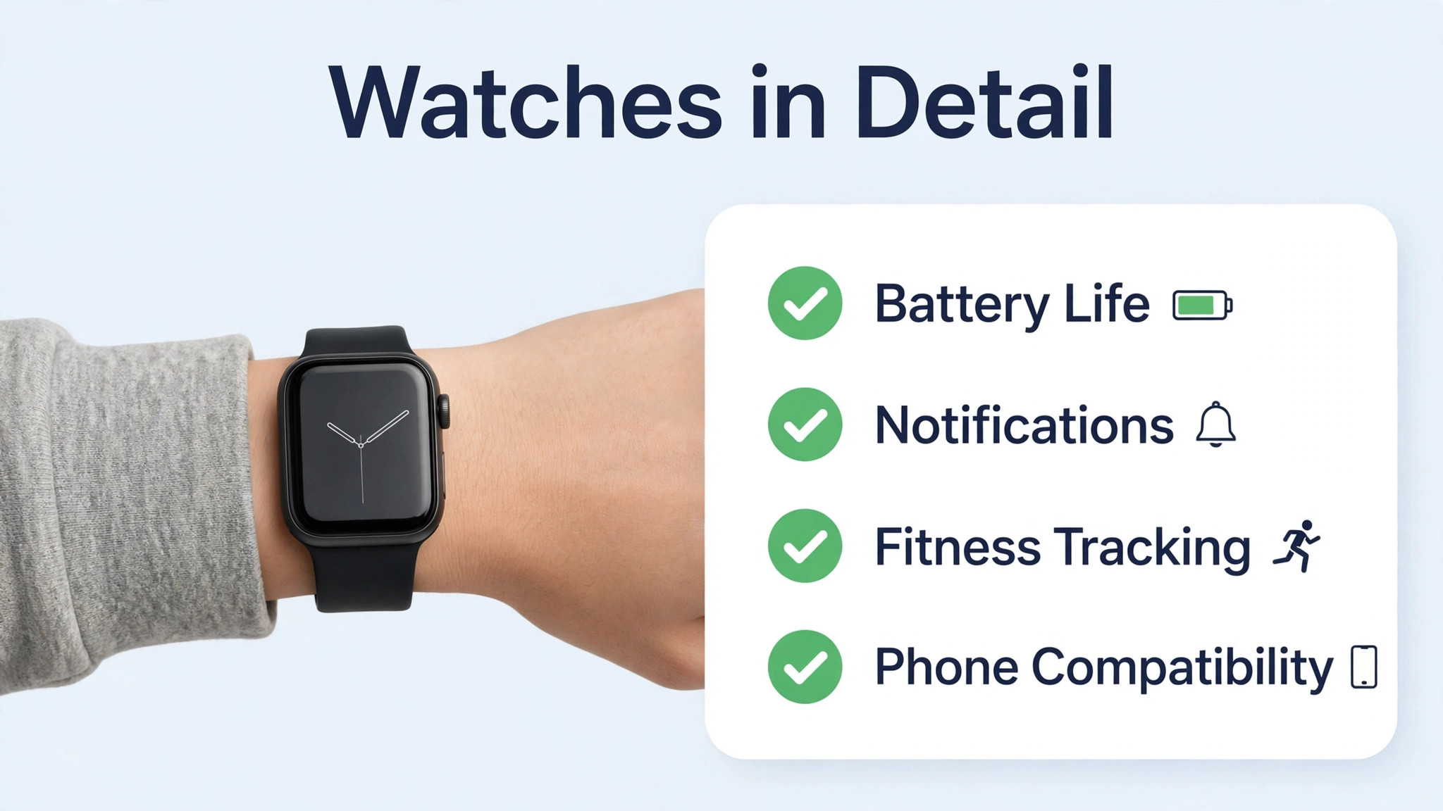 best student smartwatch under 200 visual tied to the The Eight Watches in Detail section of this guide