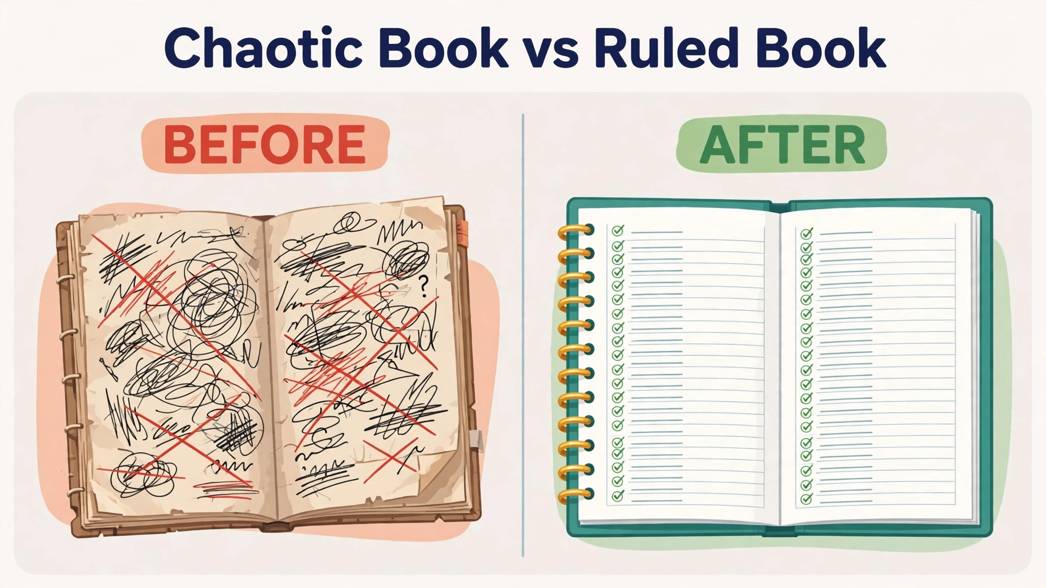Before and after veterinary appointment book