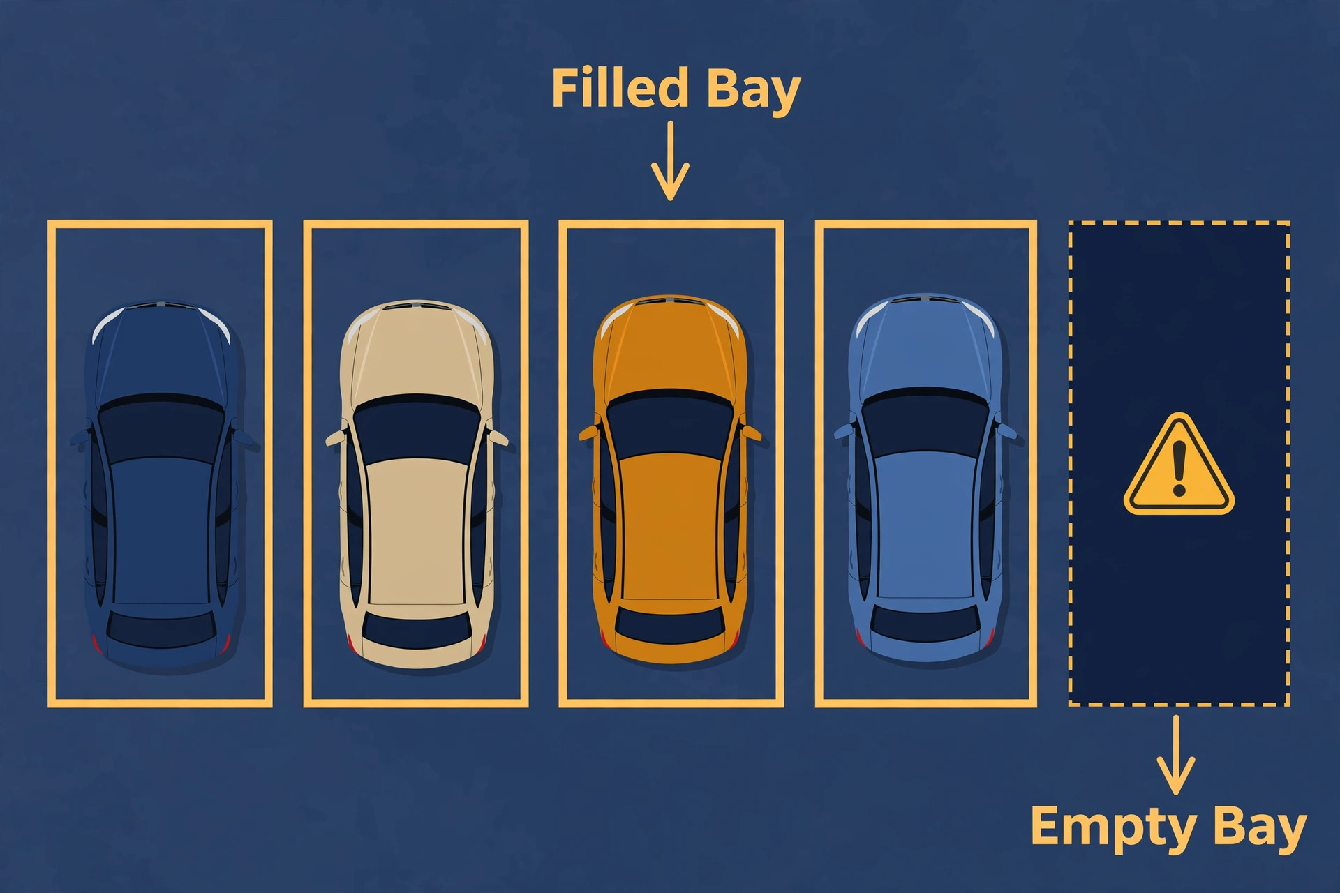 data visual image illustrating a key idea for a auto repair shop