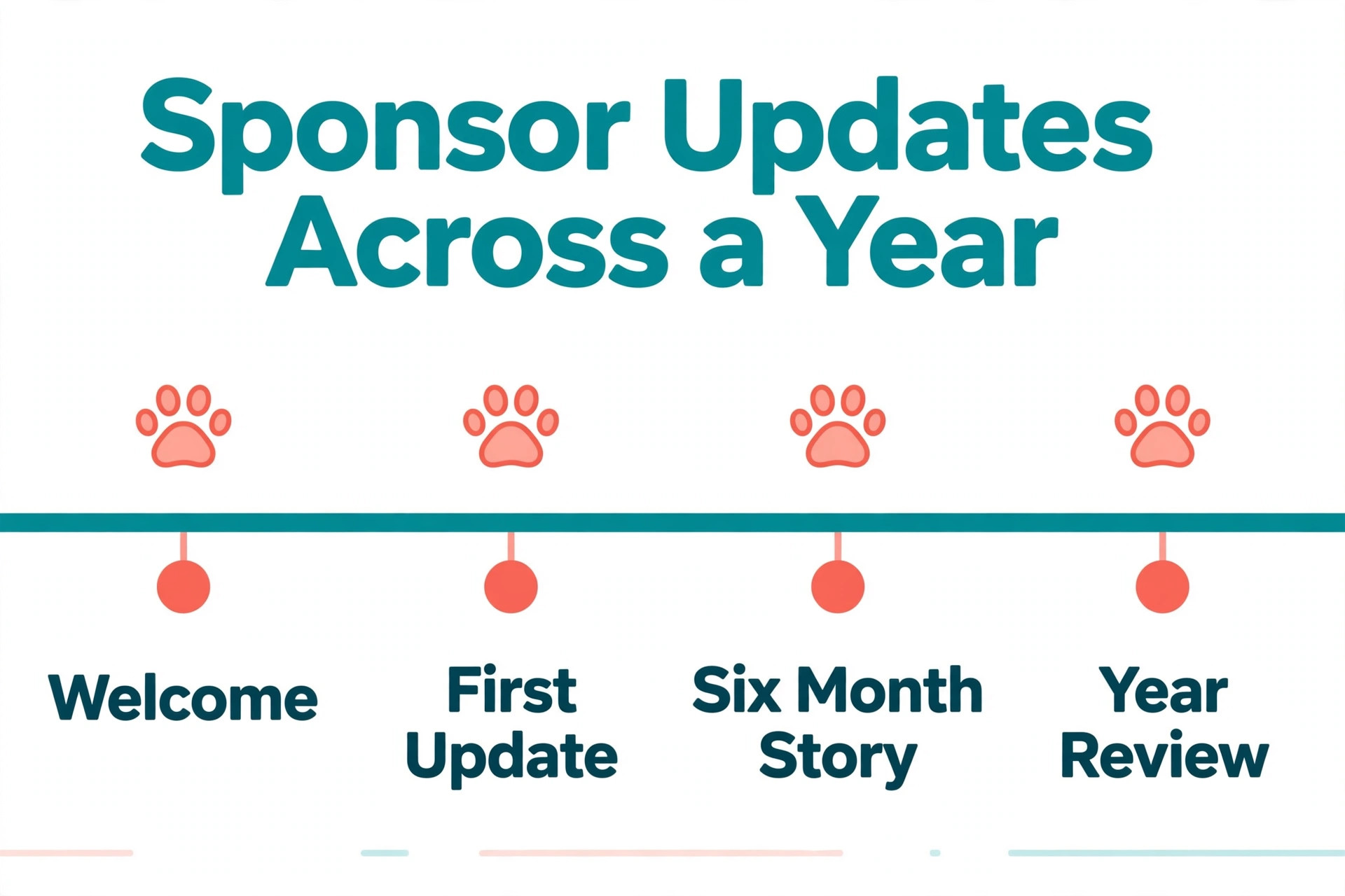 Animal sponsor timeline