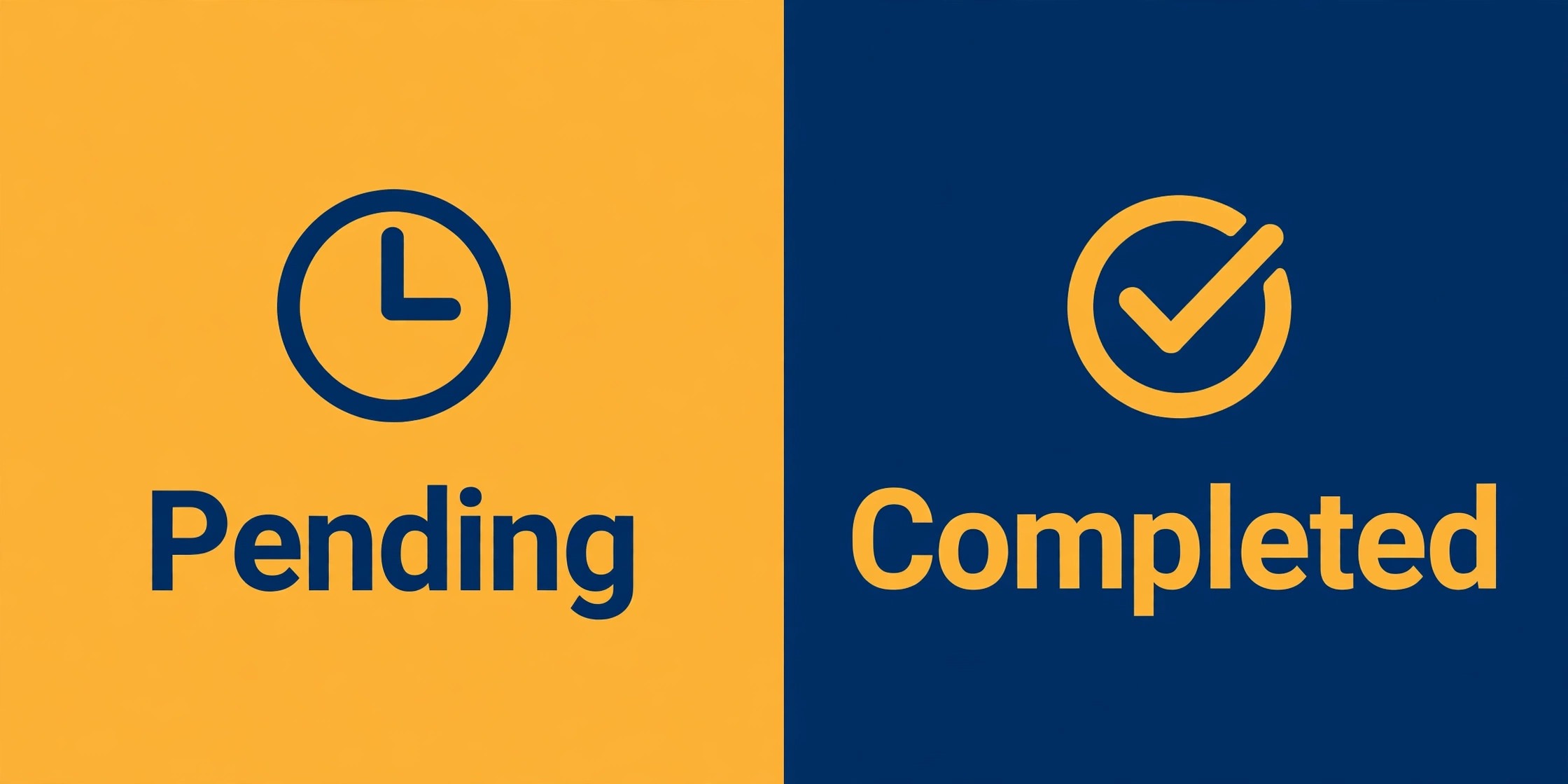 pending versus completed refund