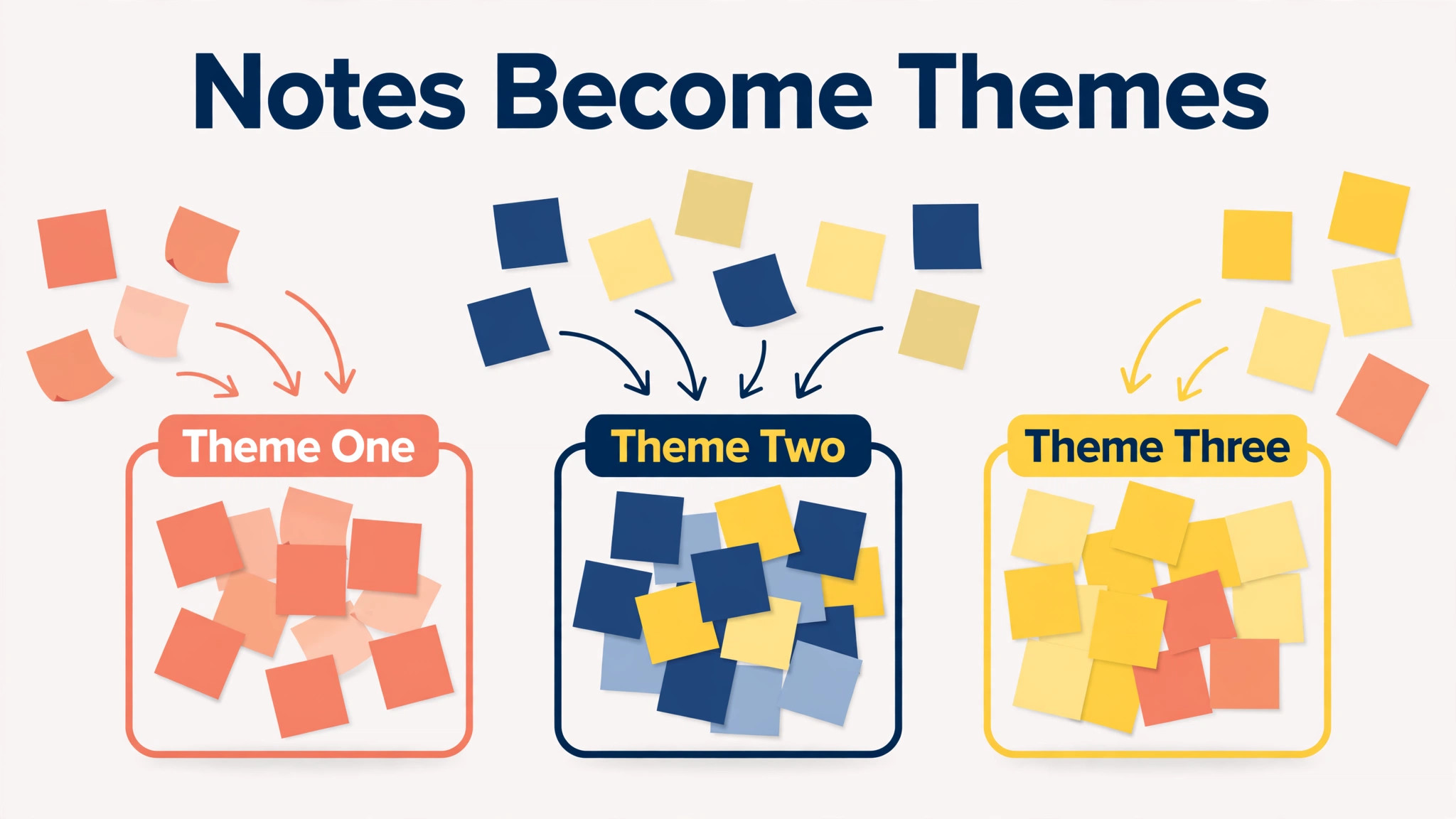 retro theme clusters diagram