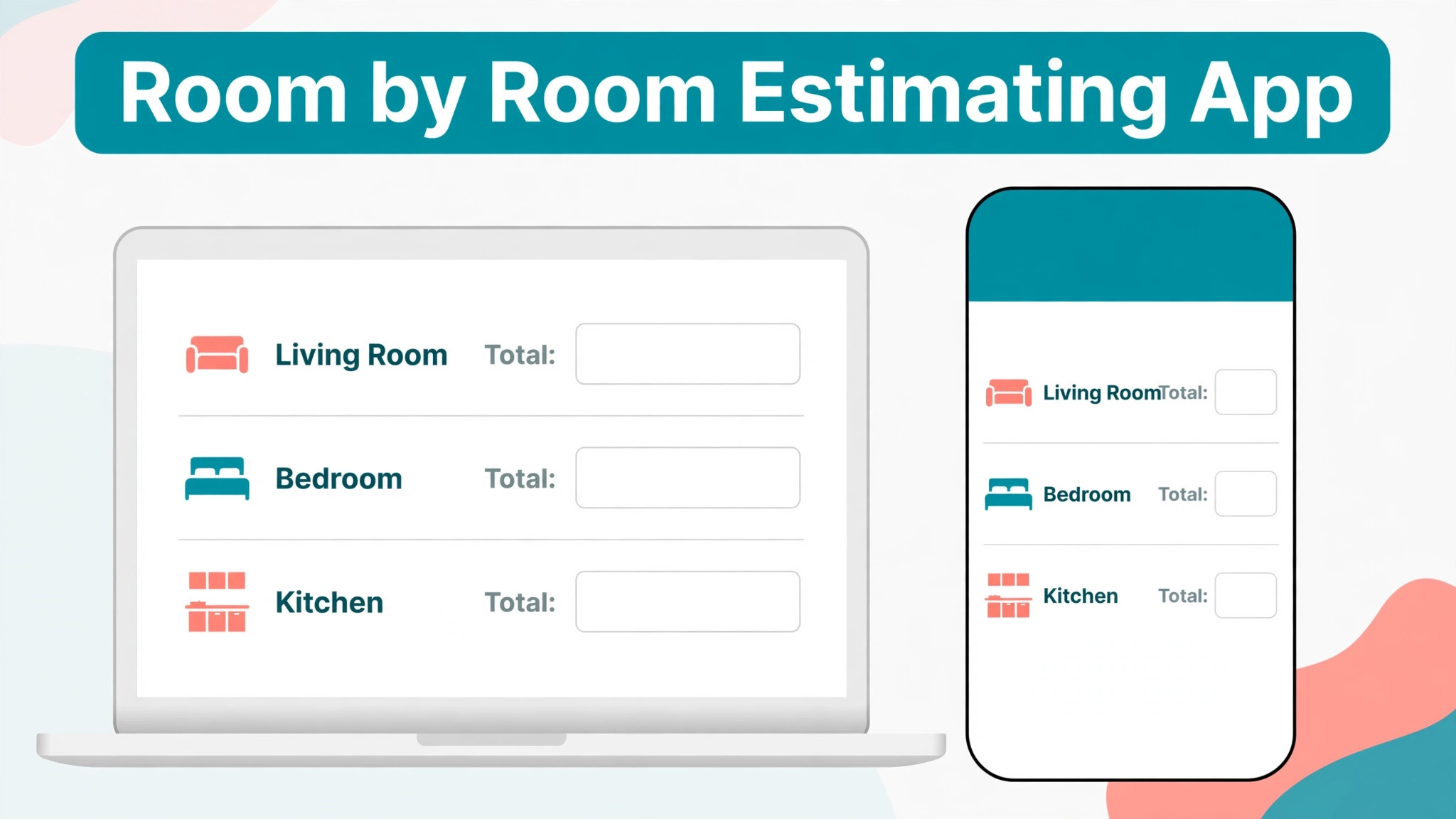 Painting estimating software screenshot with room by room pricing
