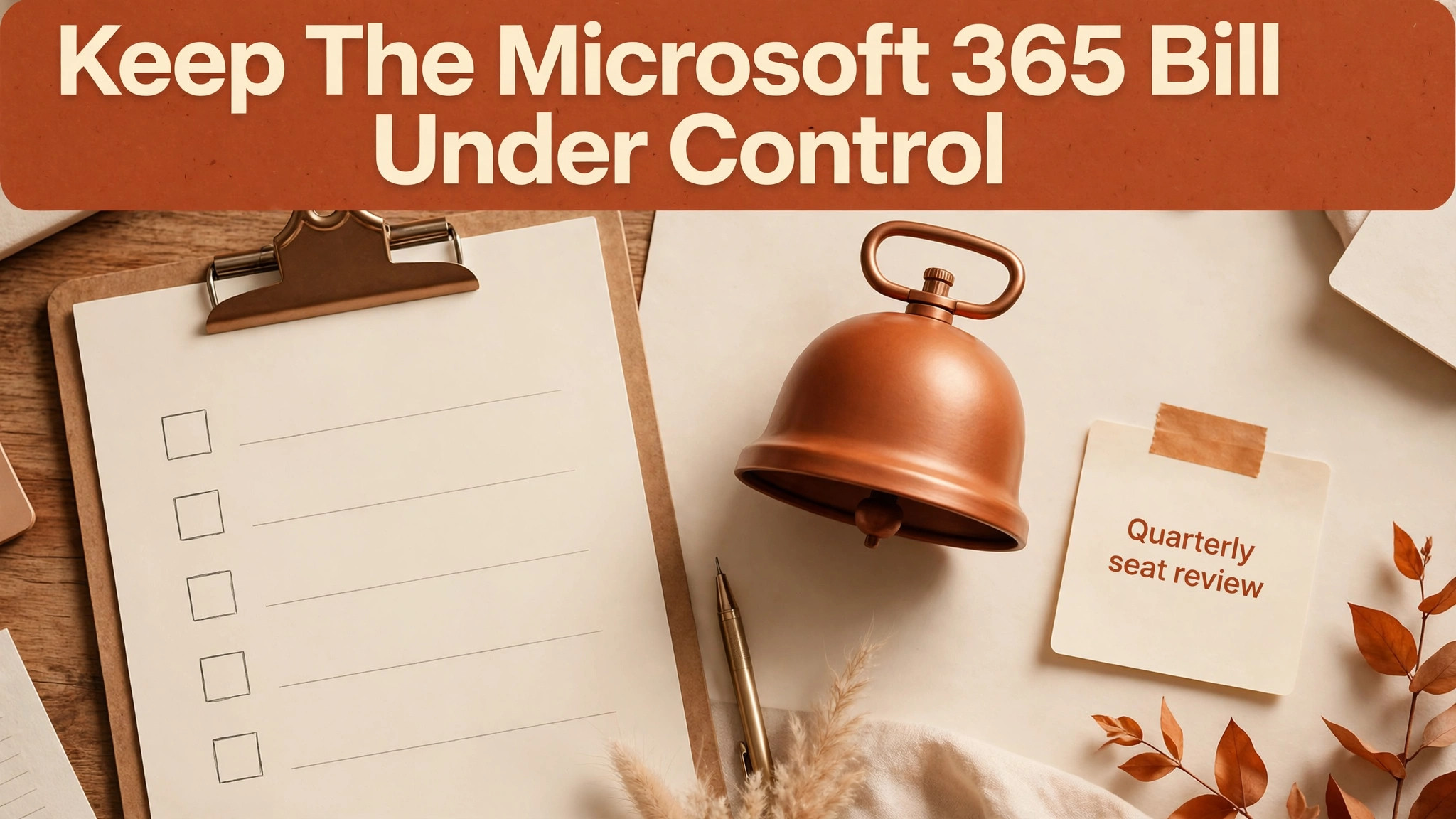 Microsoft 365 mockup visual for monthly pricing