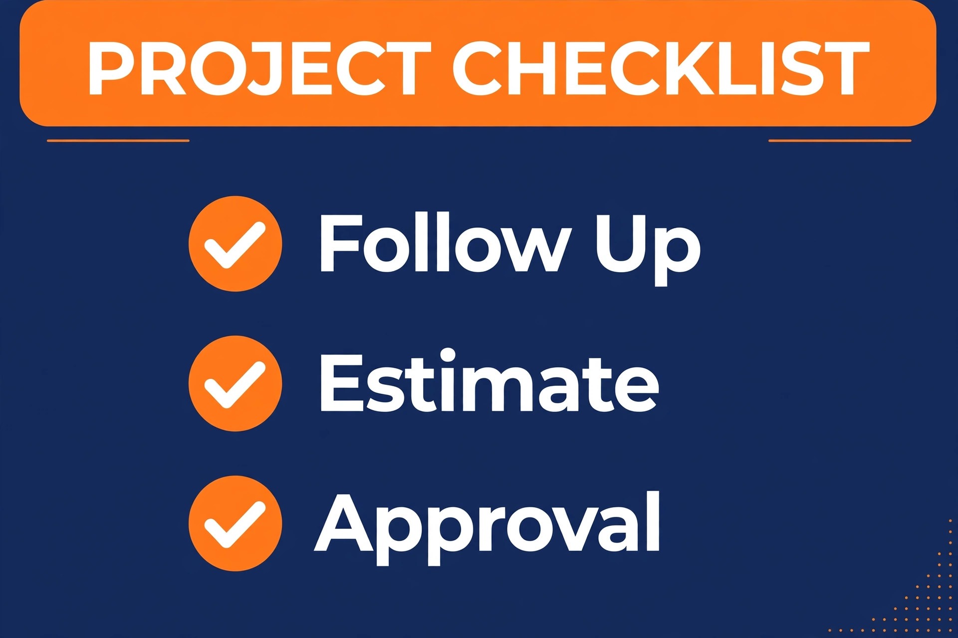 lead to contract checklist graphic