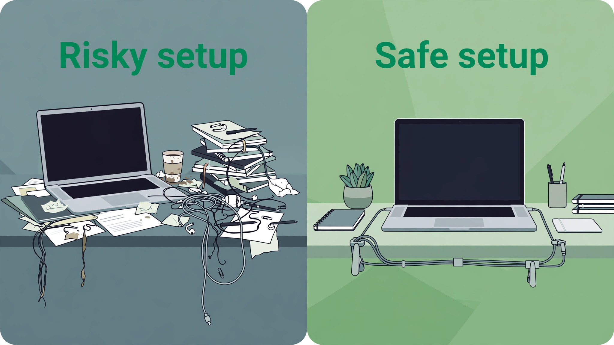 MacBook screen visual tied to the Stopping the Next Occurrence section of this guide
