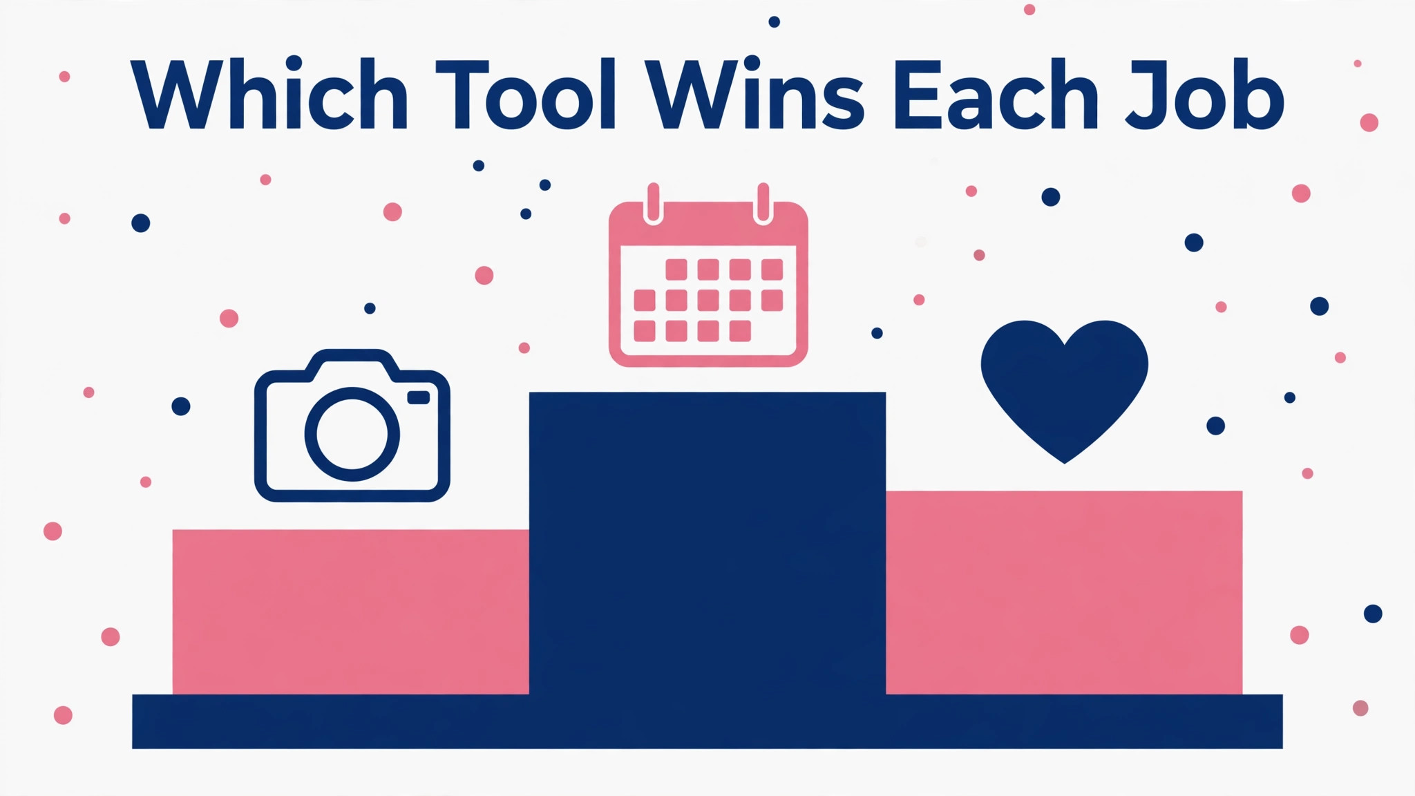 chart visual: Which Tool Wins Each Job