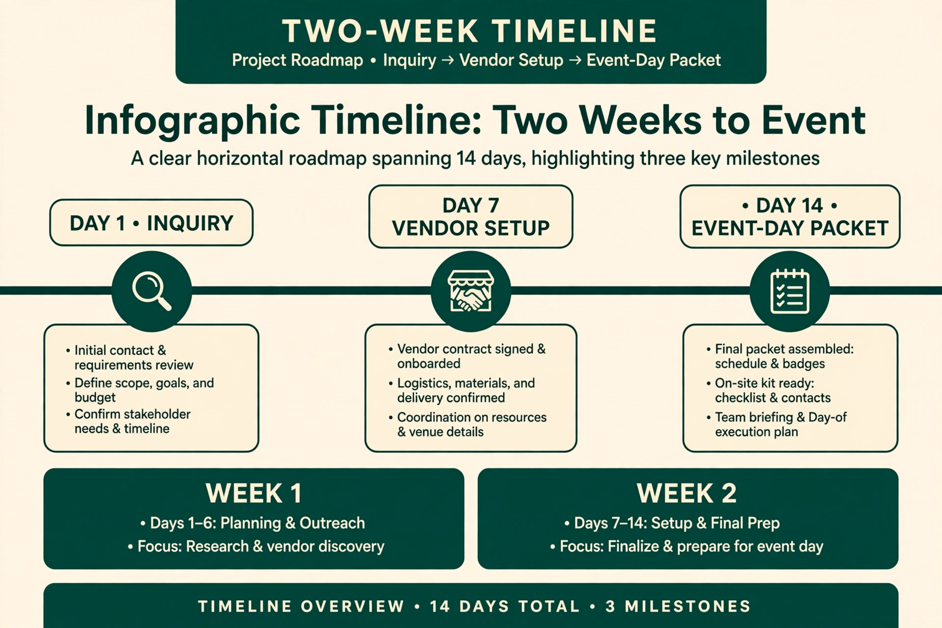 Planner CRM trial event timeline