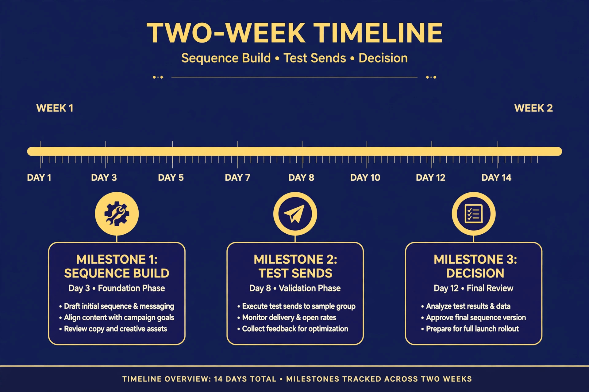 Two week agent email trial timeline