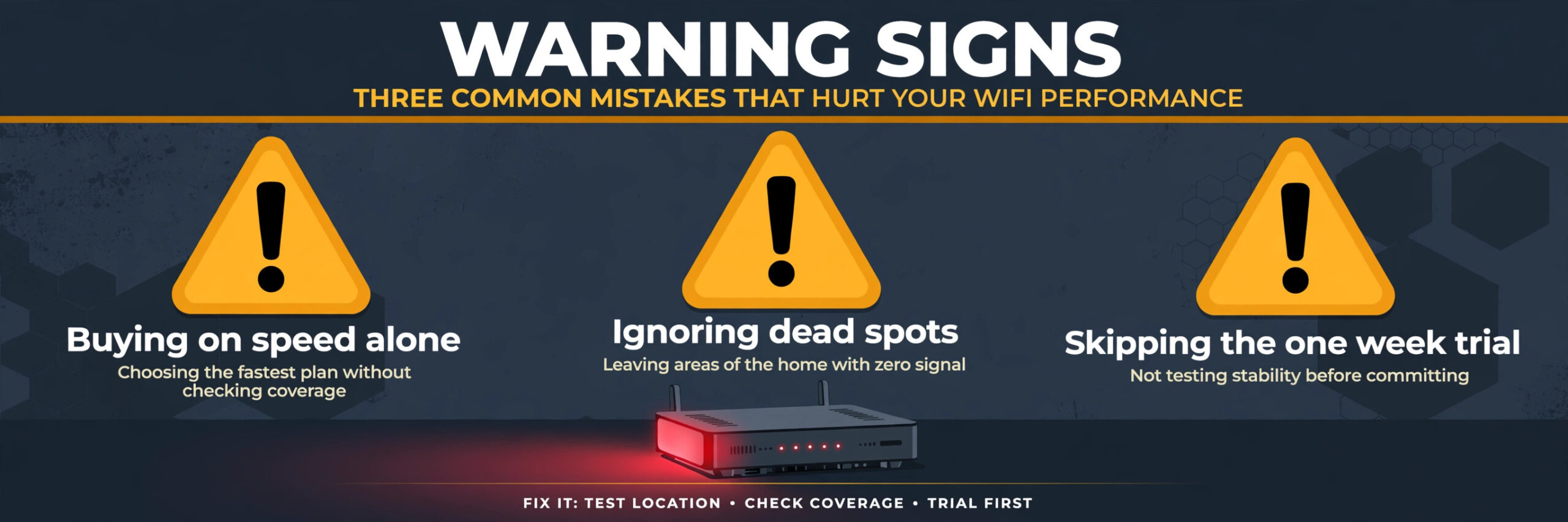Warning signs for mistakes that undo the work