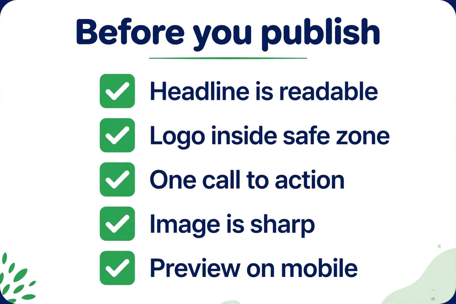 Best Facebook Cover Makers checklist guide image