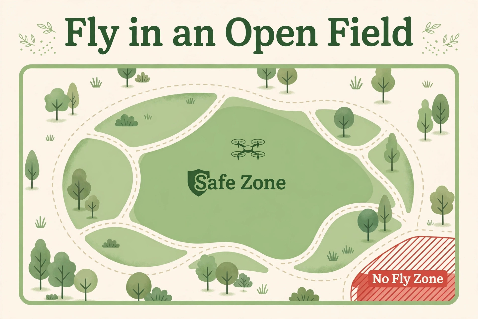best beginner drone under 300 visual tied to the Start With GPS, a Gimbal, and an Open Field section of this guide