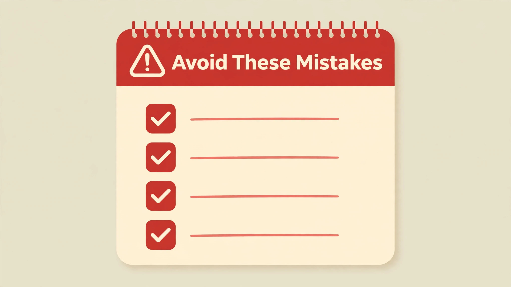common mistakes visual for a mobile notary business