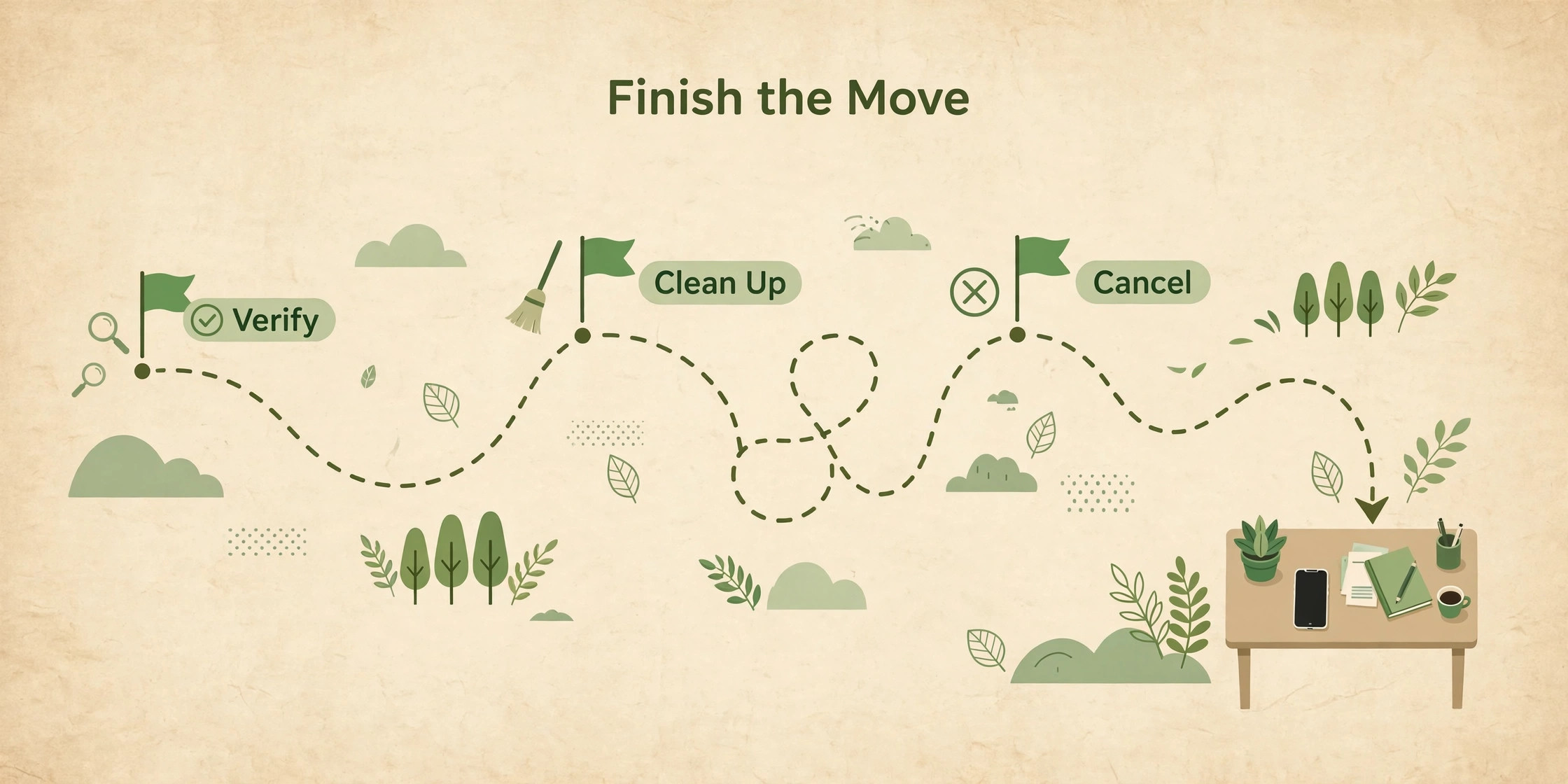Evernote to Apple Notes migration map image