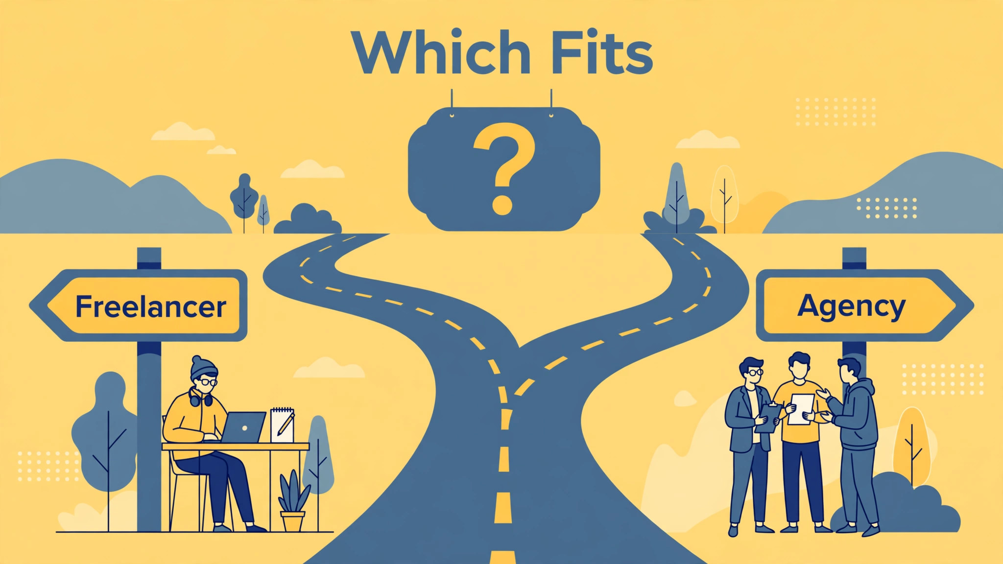 Decision guide for hiring a designer